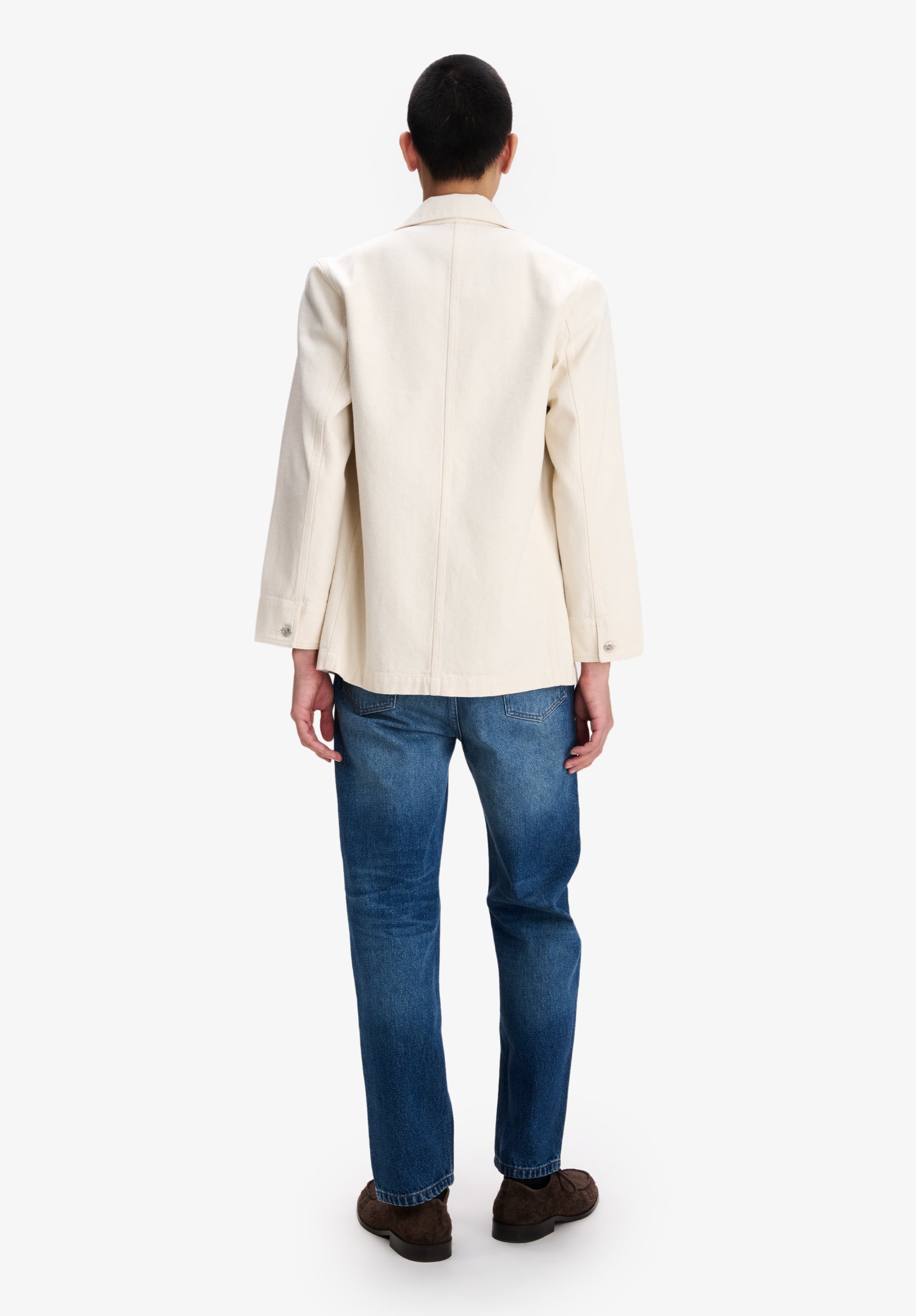 Off-white denim workwear jacket - 2