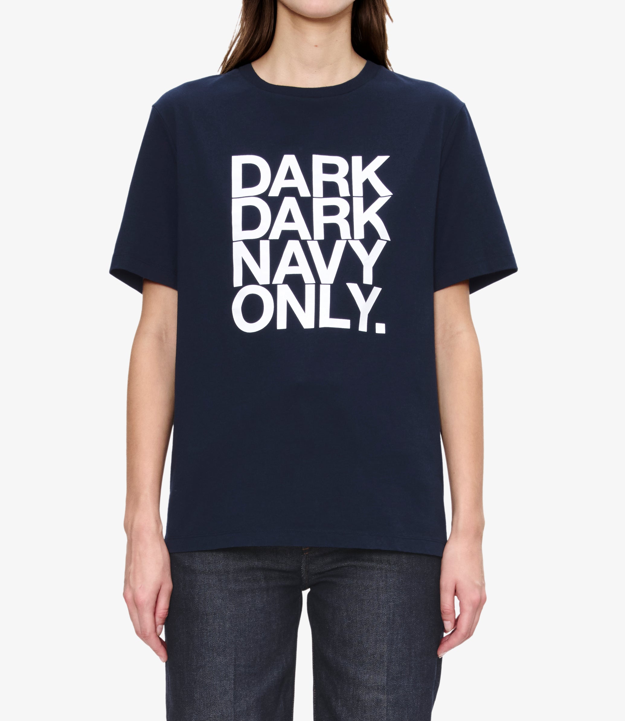 Dark dark navy only T-shirt - 6