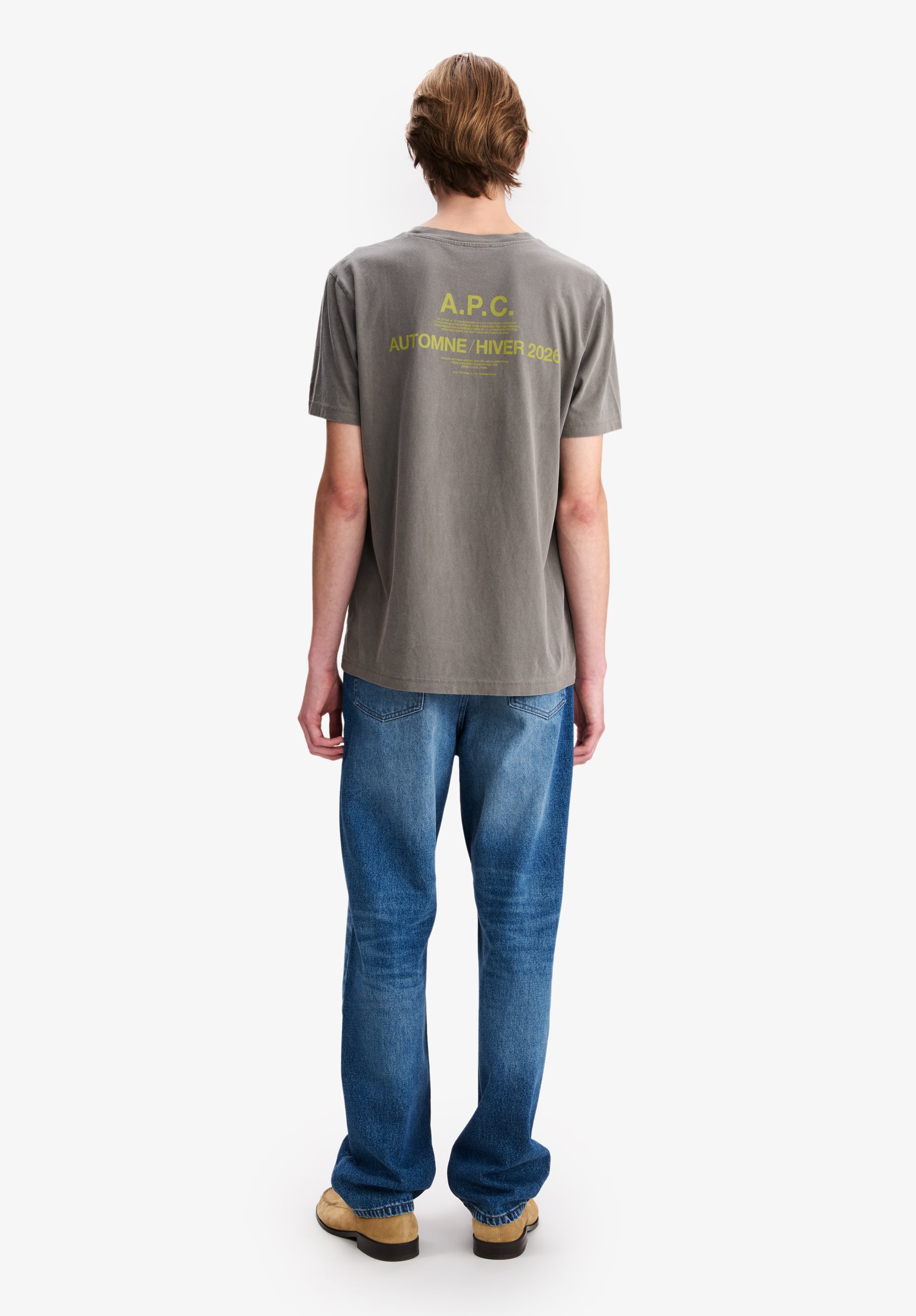 Grey A.P.C. Autumn 29 t-shirt - 2