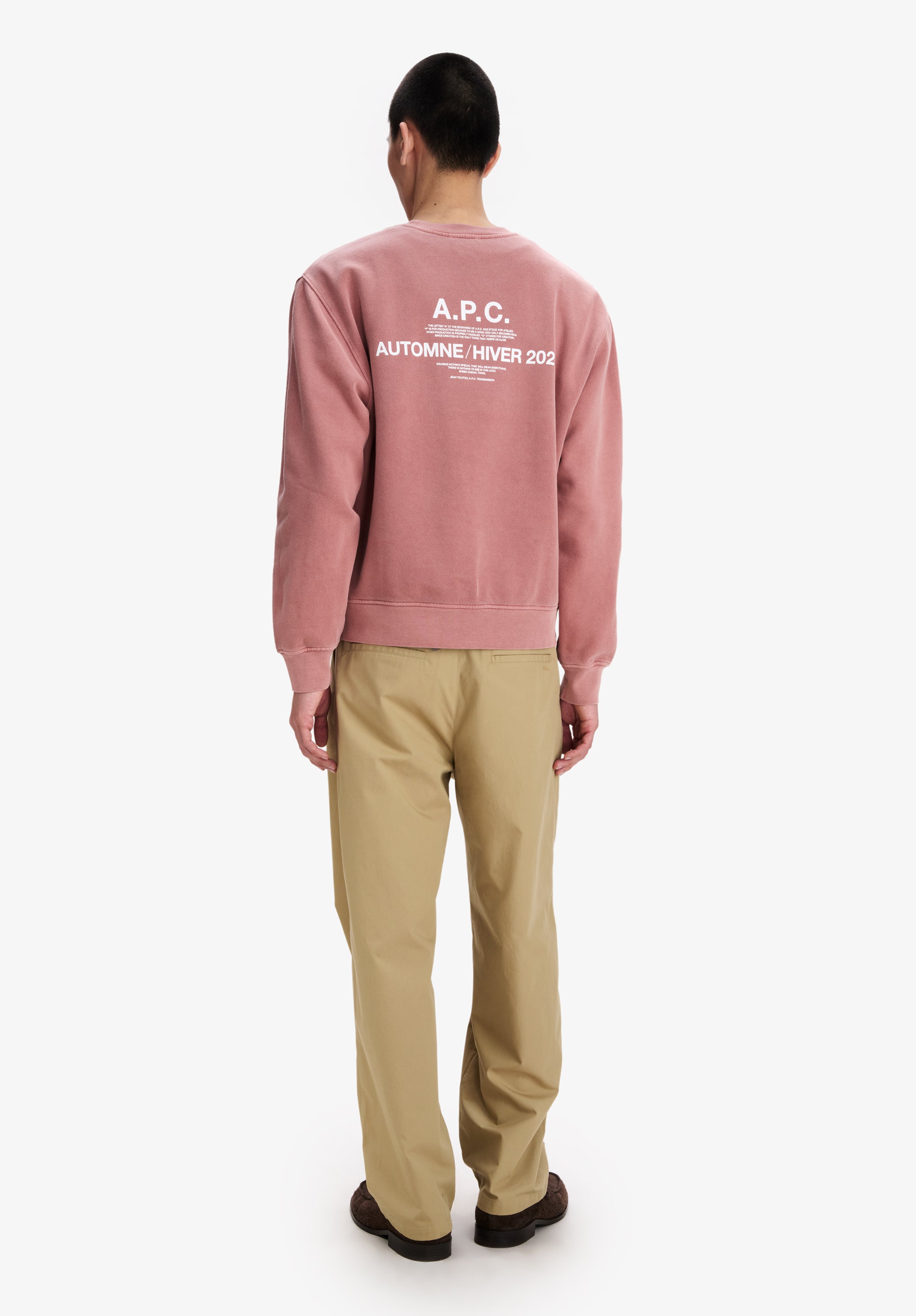 Boxy A.P.C. Autumn 28 sweatshirt