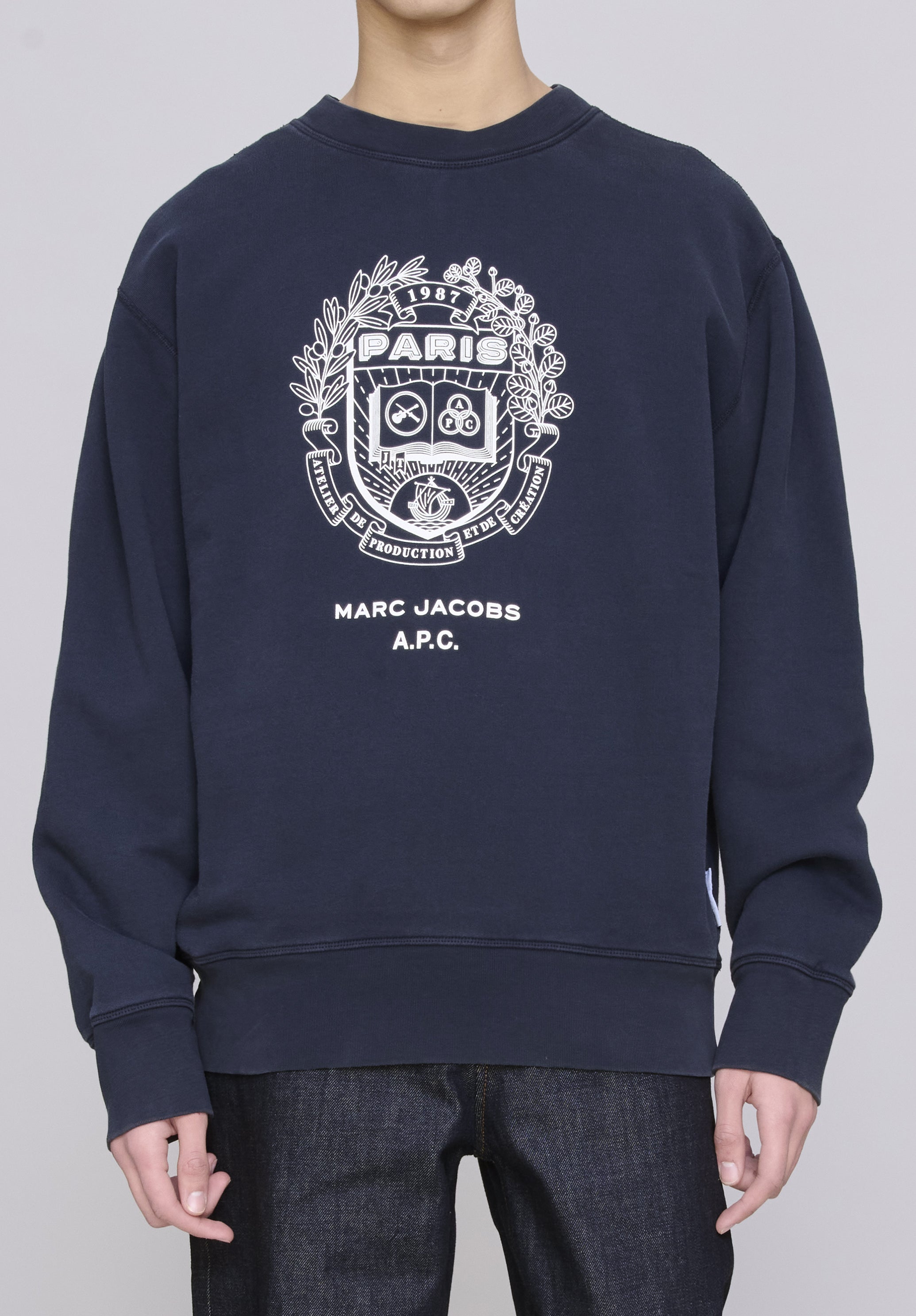 A.P.C. Marc Jacobs. The Mens Paris Crewneck - 4