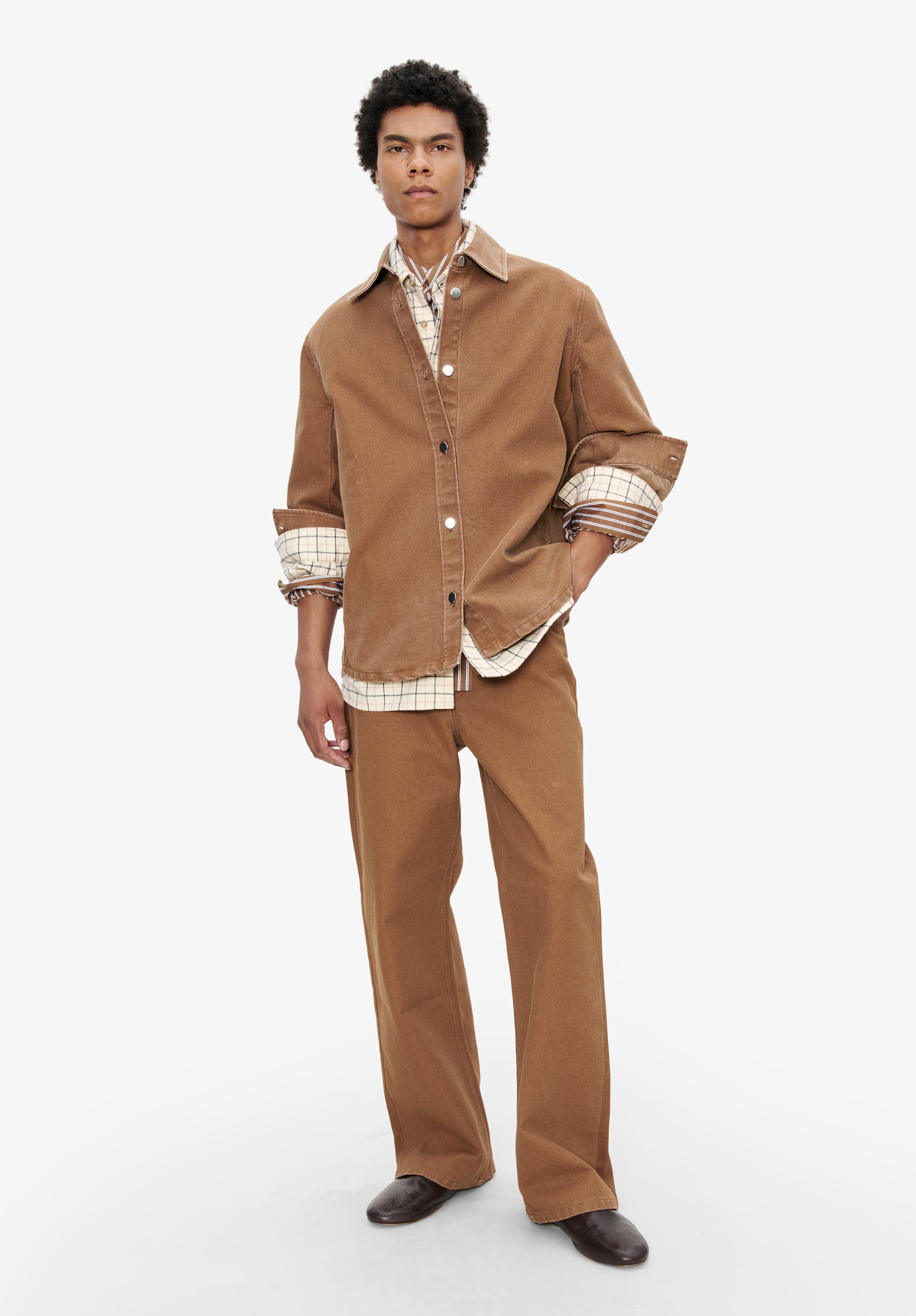 Jacke im Worker-Stil