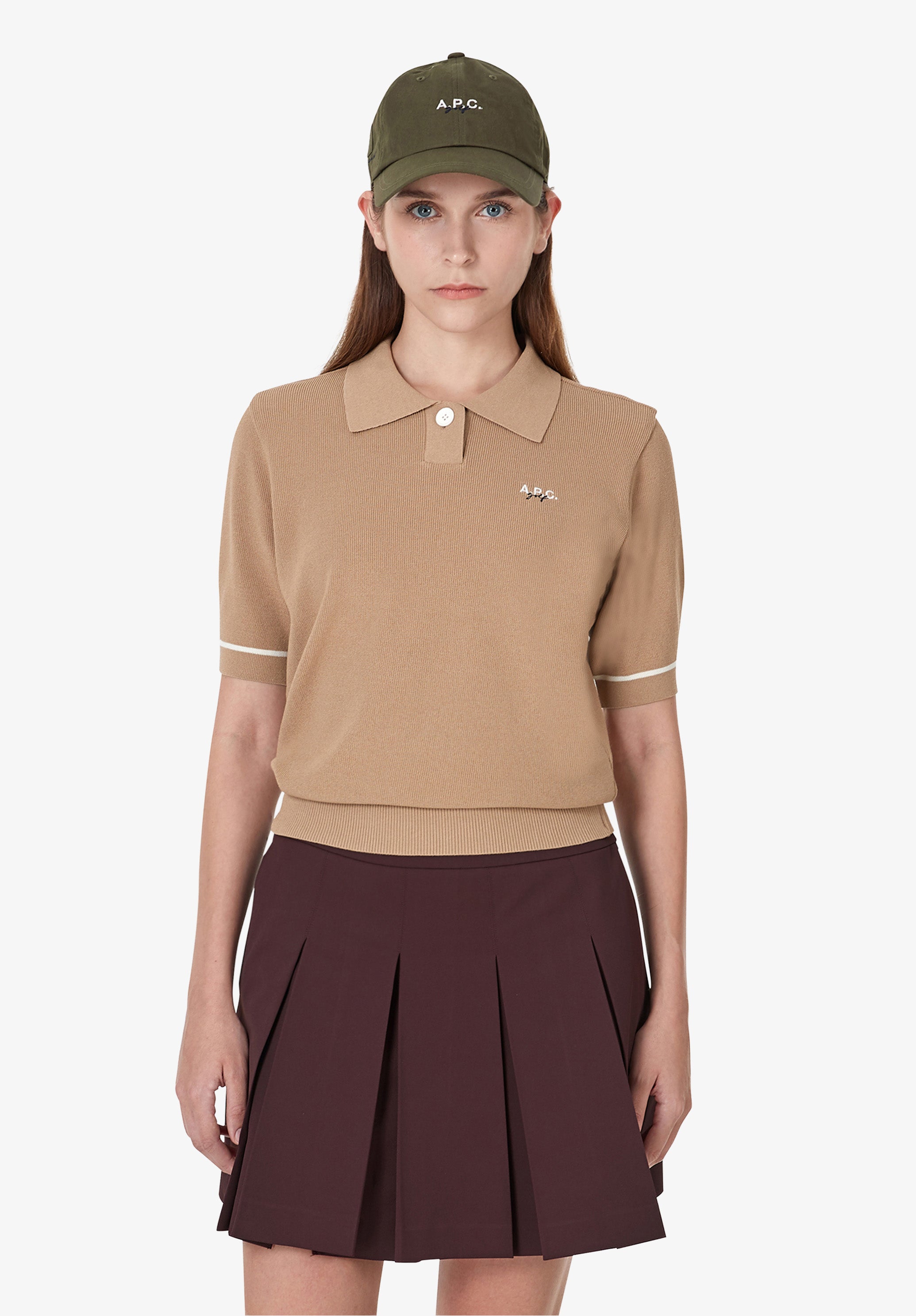 Polo with contrast collar - 3