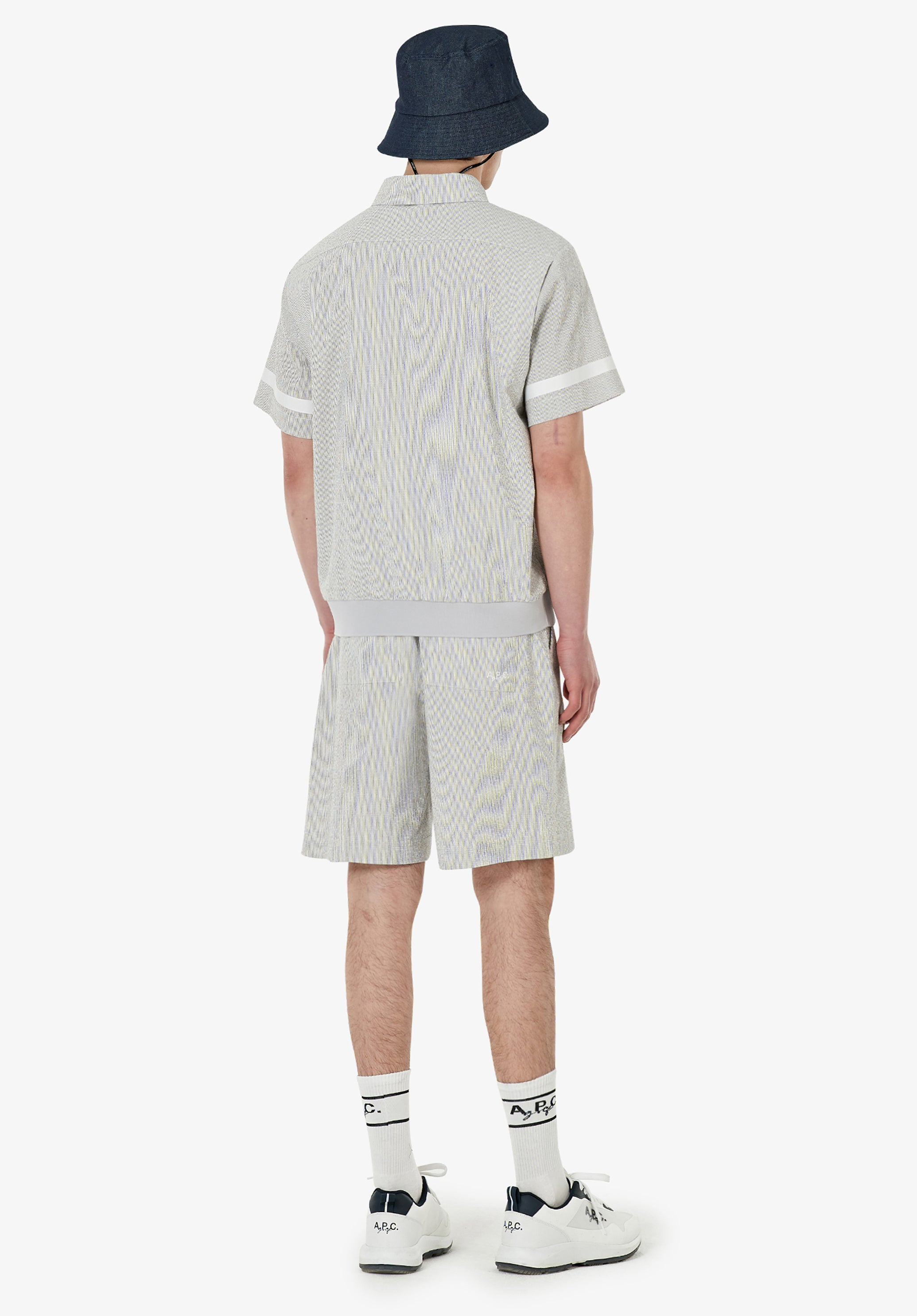 Seersucker polo A.P.C. Golf - 15