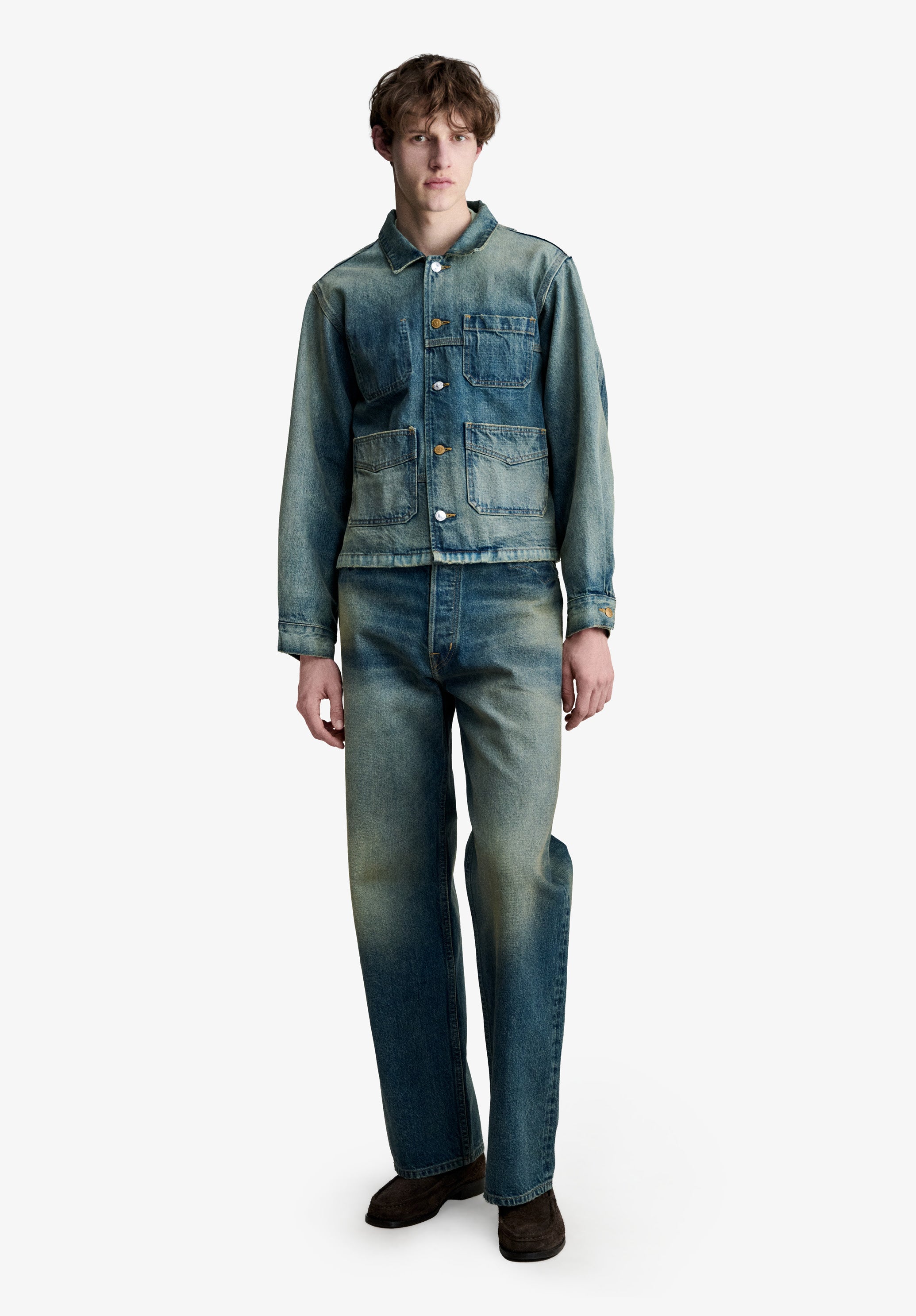 A.P.C. x Brain Dead Type 00 Selvedge-Denim-Hose