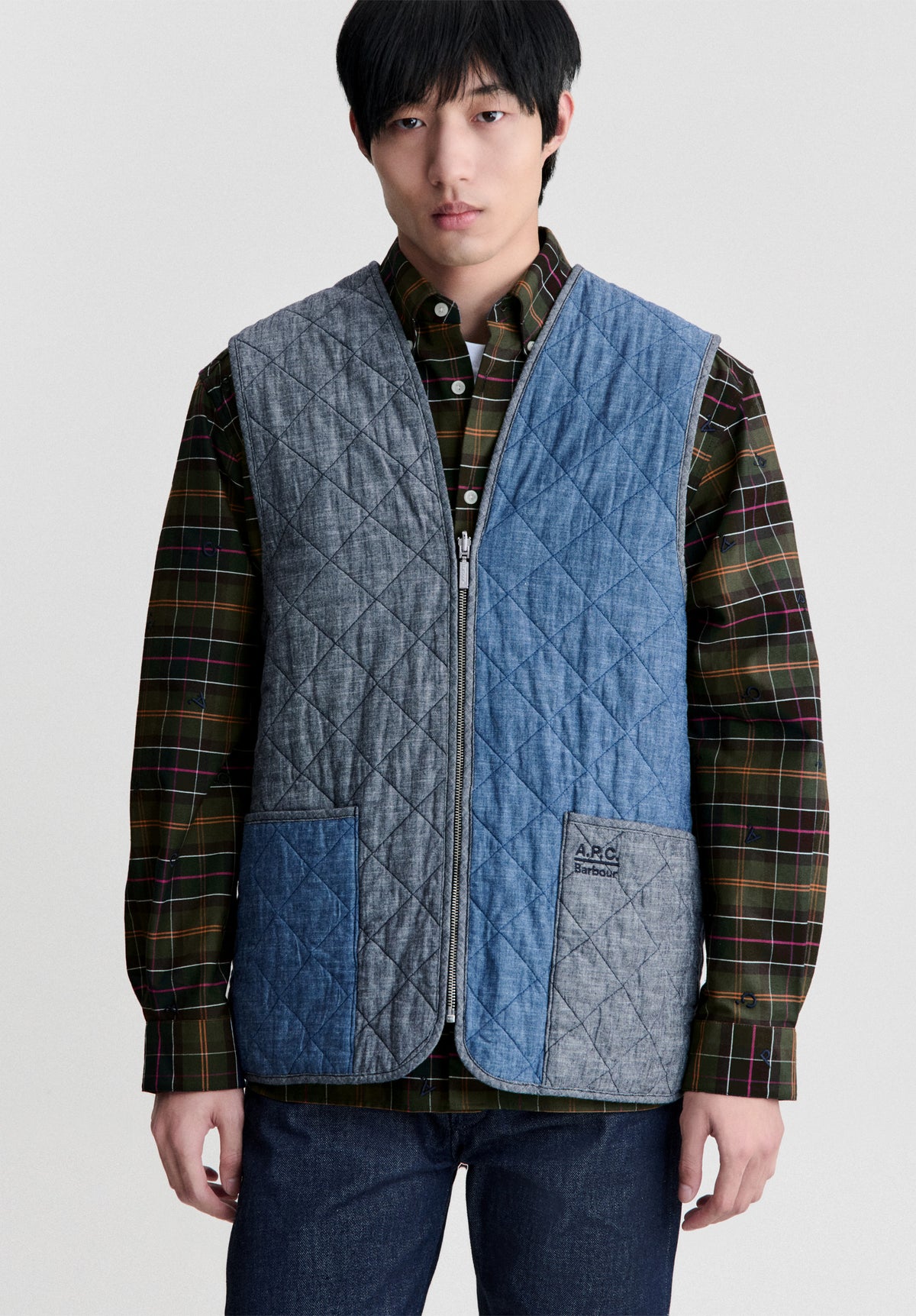 Steppfutter A.P.C X Barbour