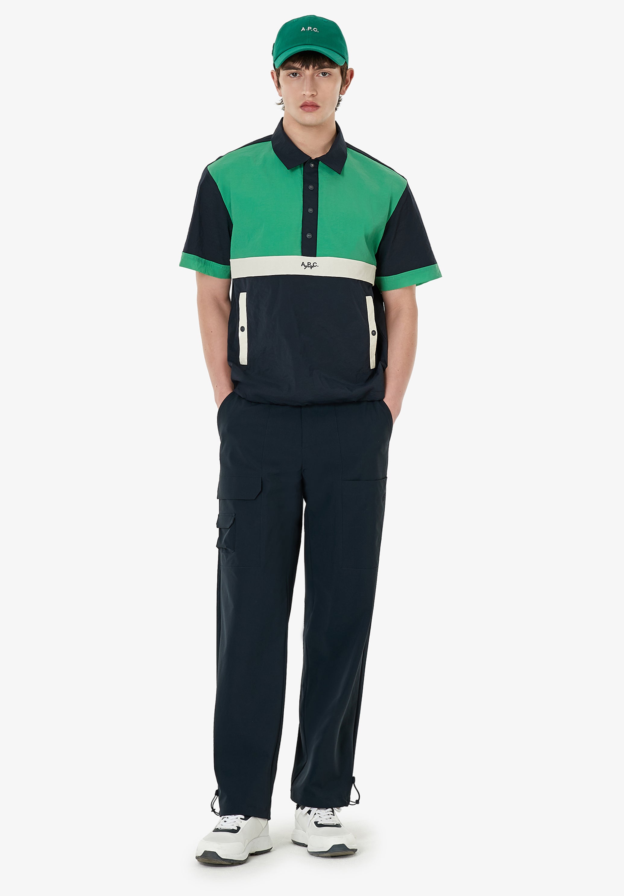 Short sleeve windbreaker jacket A.P.C. Golf - 6