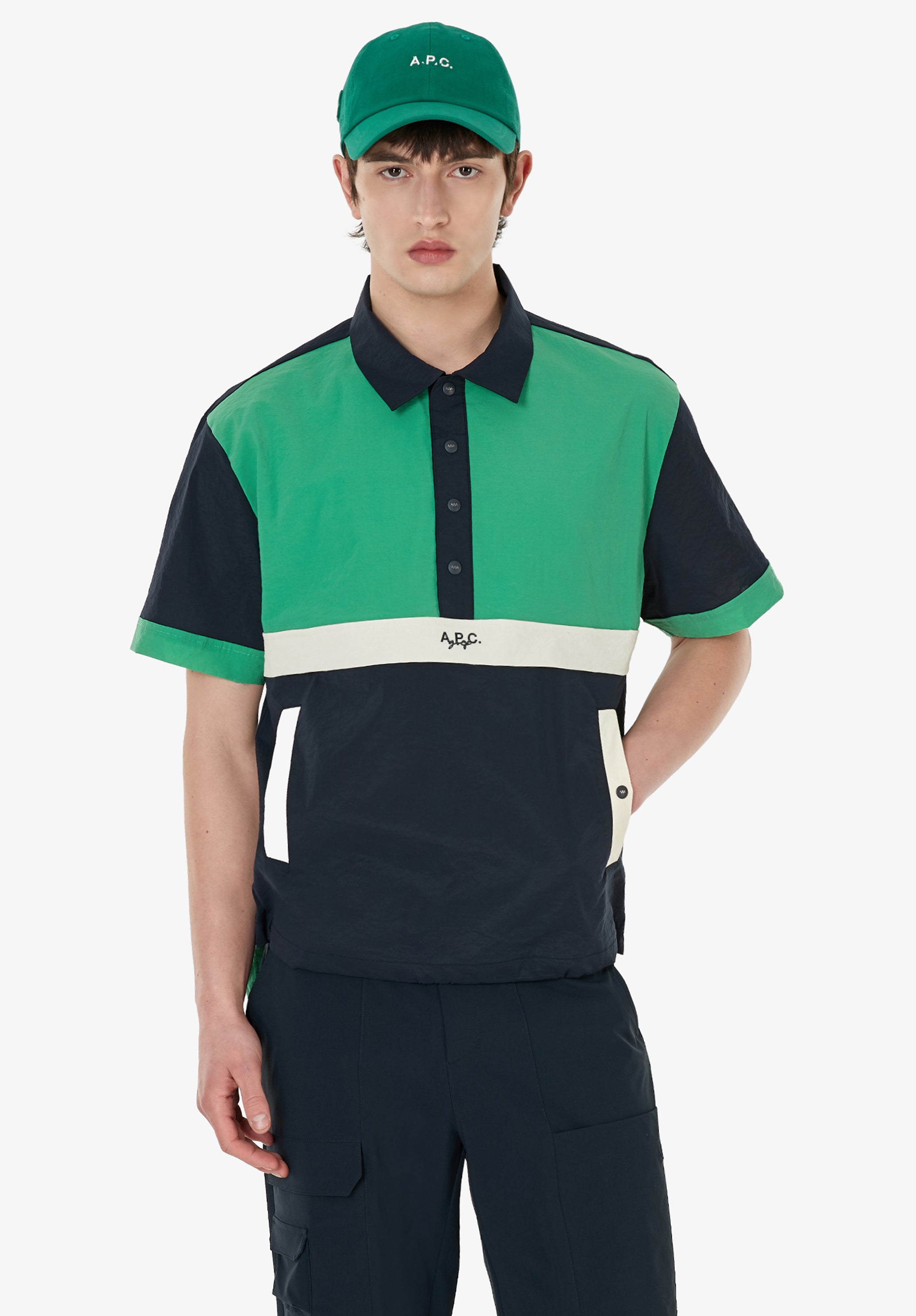 Short sleeve windbreaker jacket A.P.C. Golf - 10