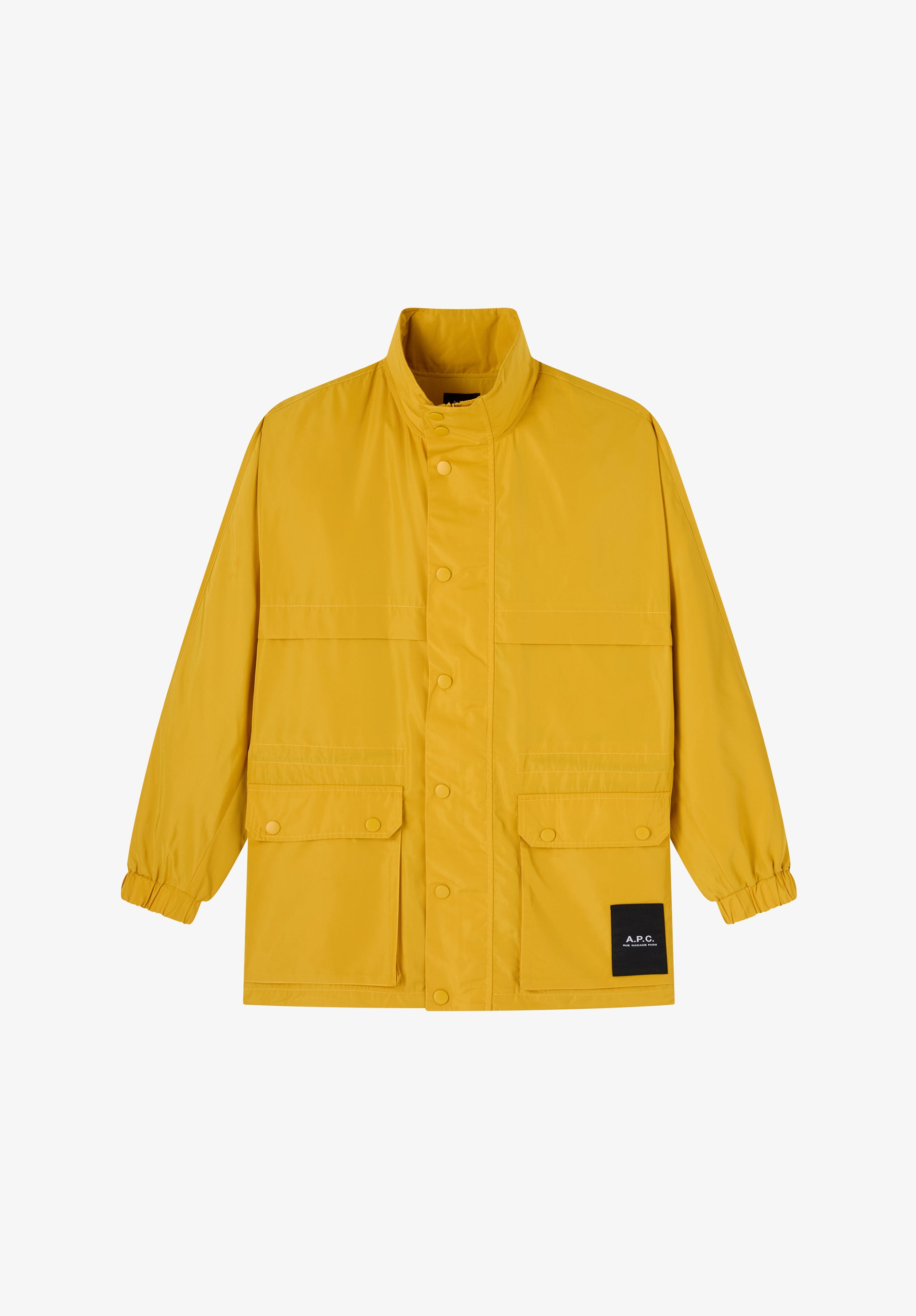 Ochre windbreaker. - 0