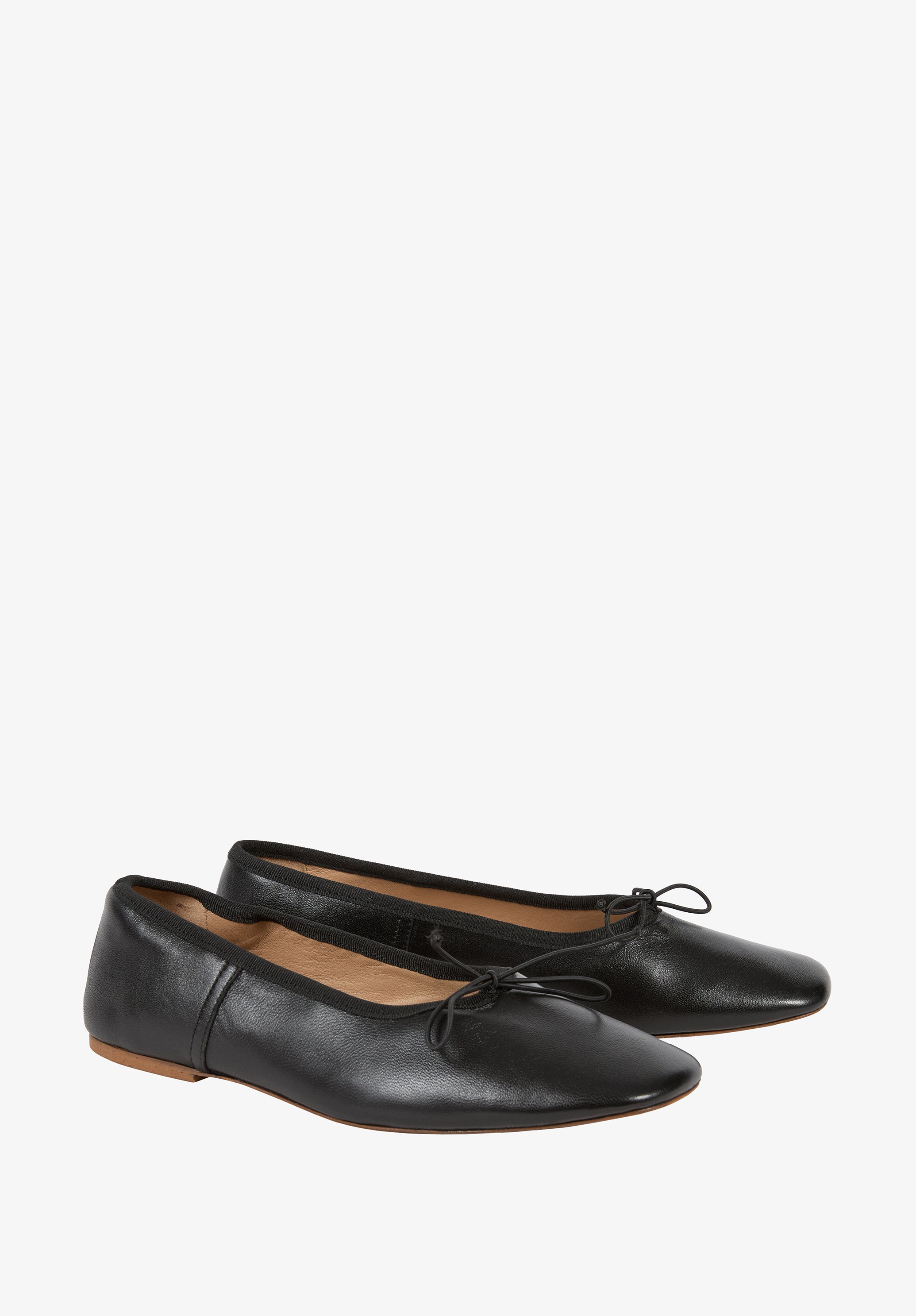 Ballet flats in smooth leather - 2