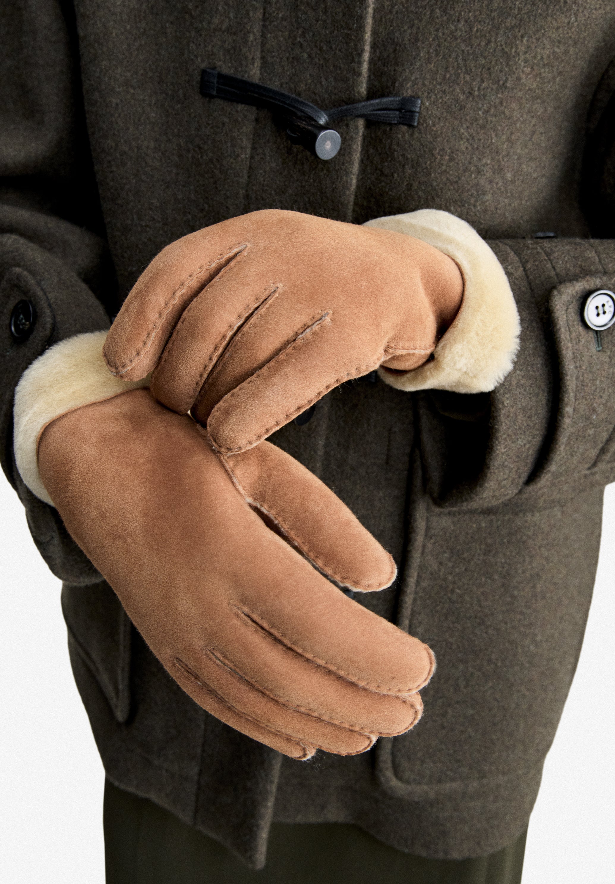 Suede gloves - 1