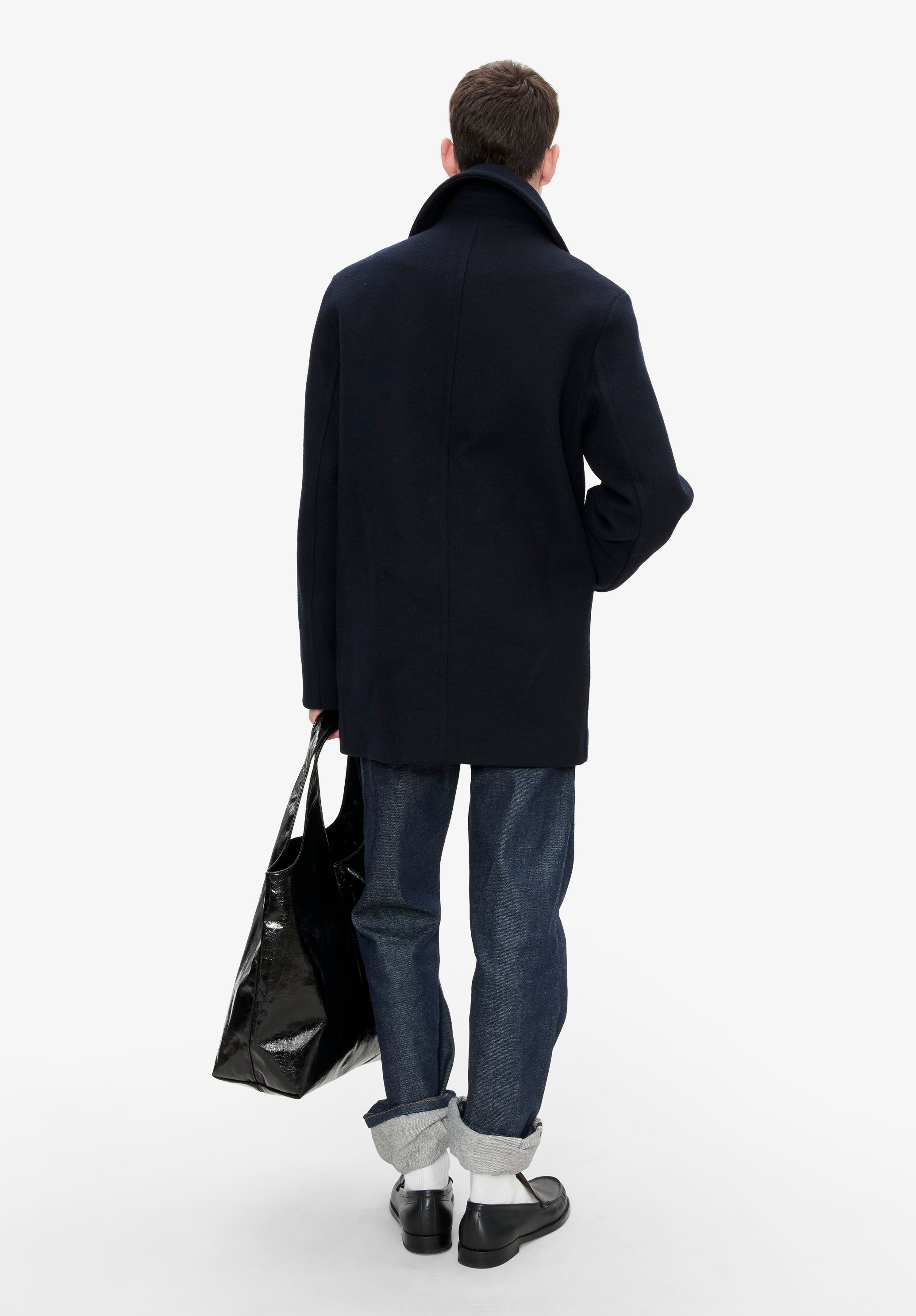 Cabanjacke aus recycelter Wolle