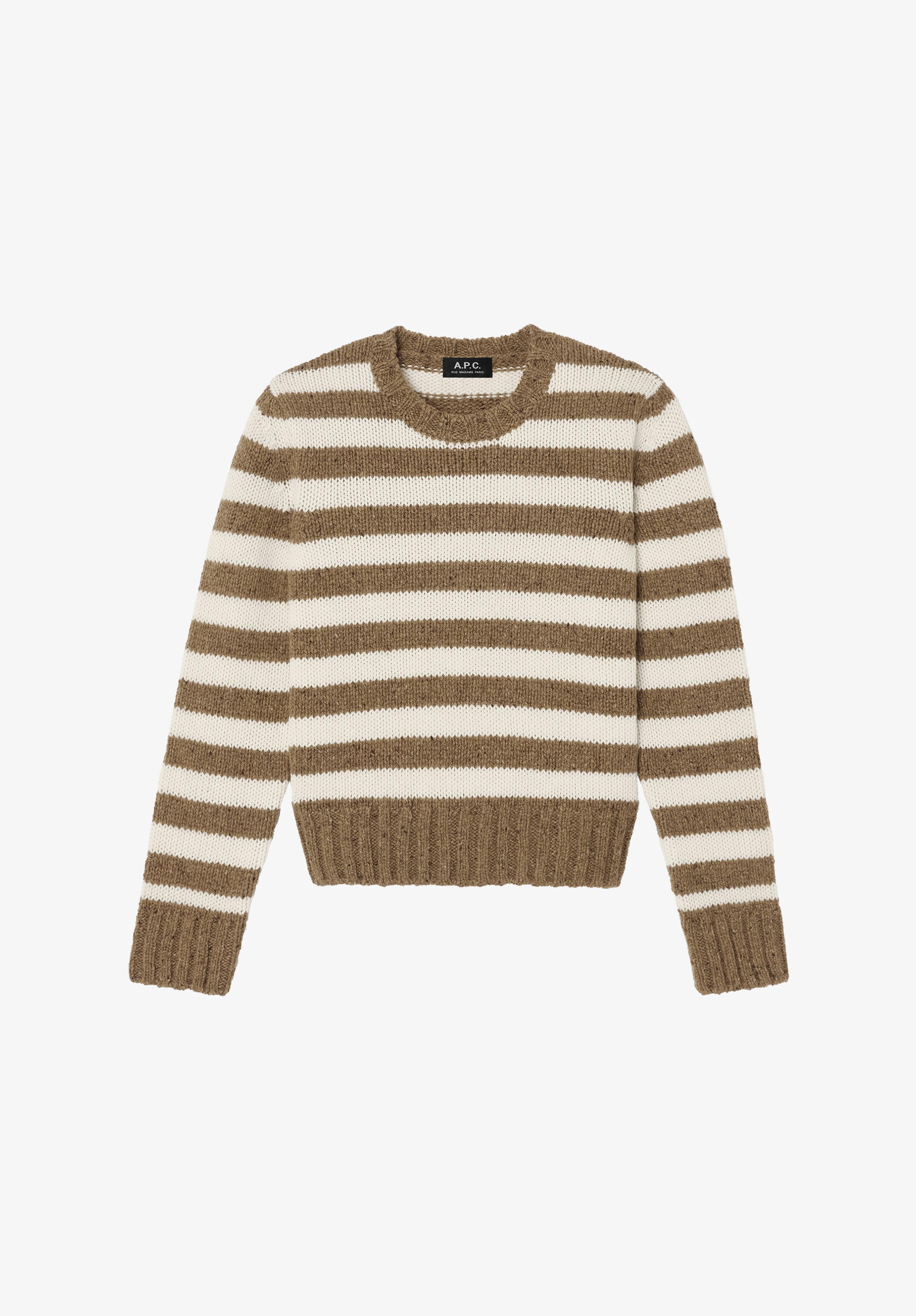 Speckled striped jumper - 0