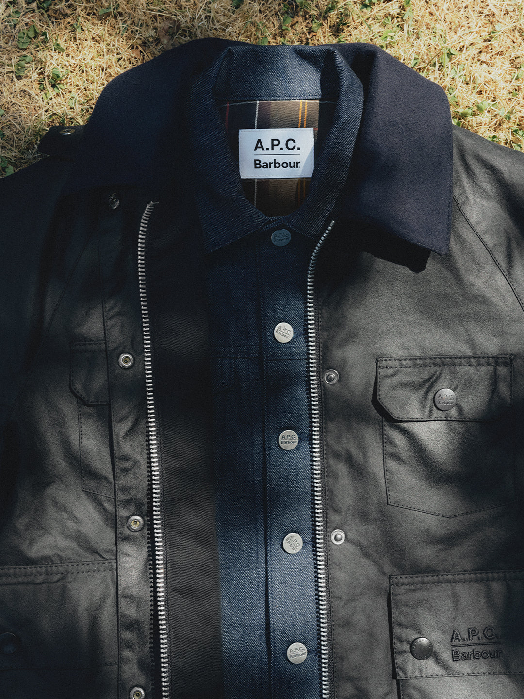 Beaufort Wachsjacke A.P.C X Barbour