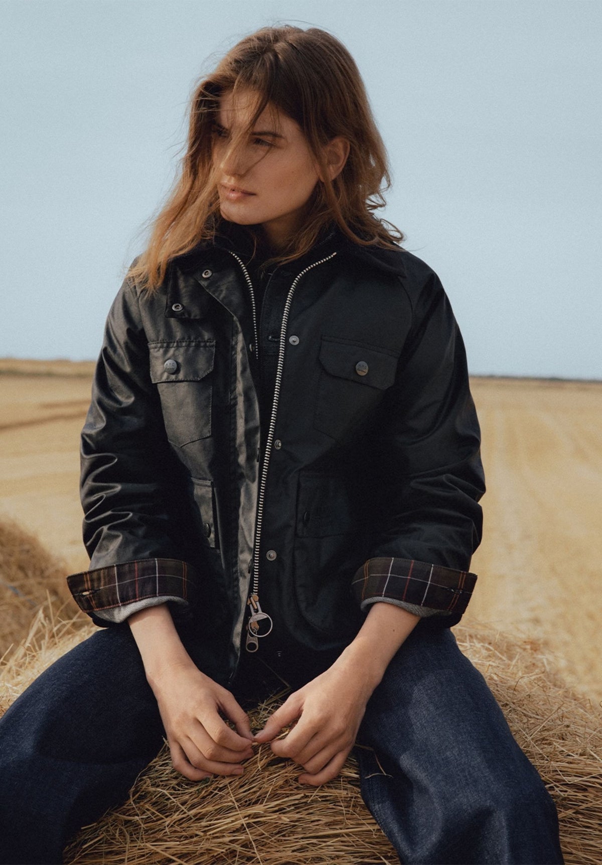 Spey Wachsjacke A.P.C X Barbour