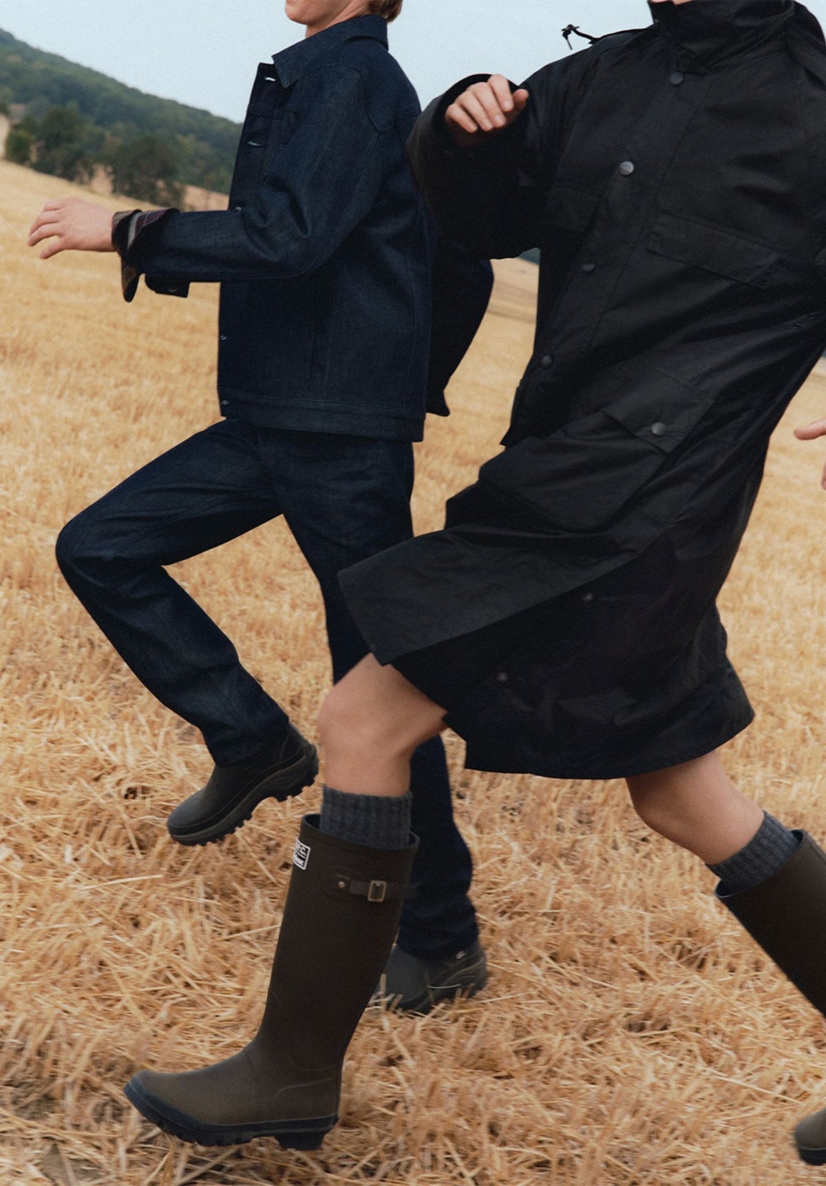 Sabots A.P.C X Barbour