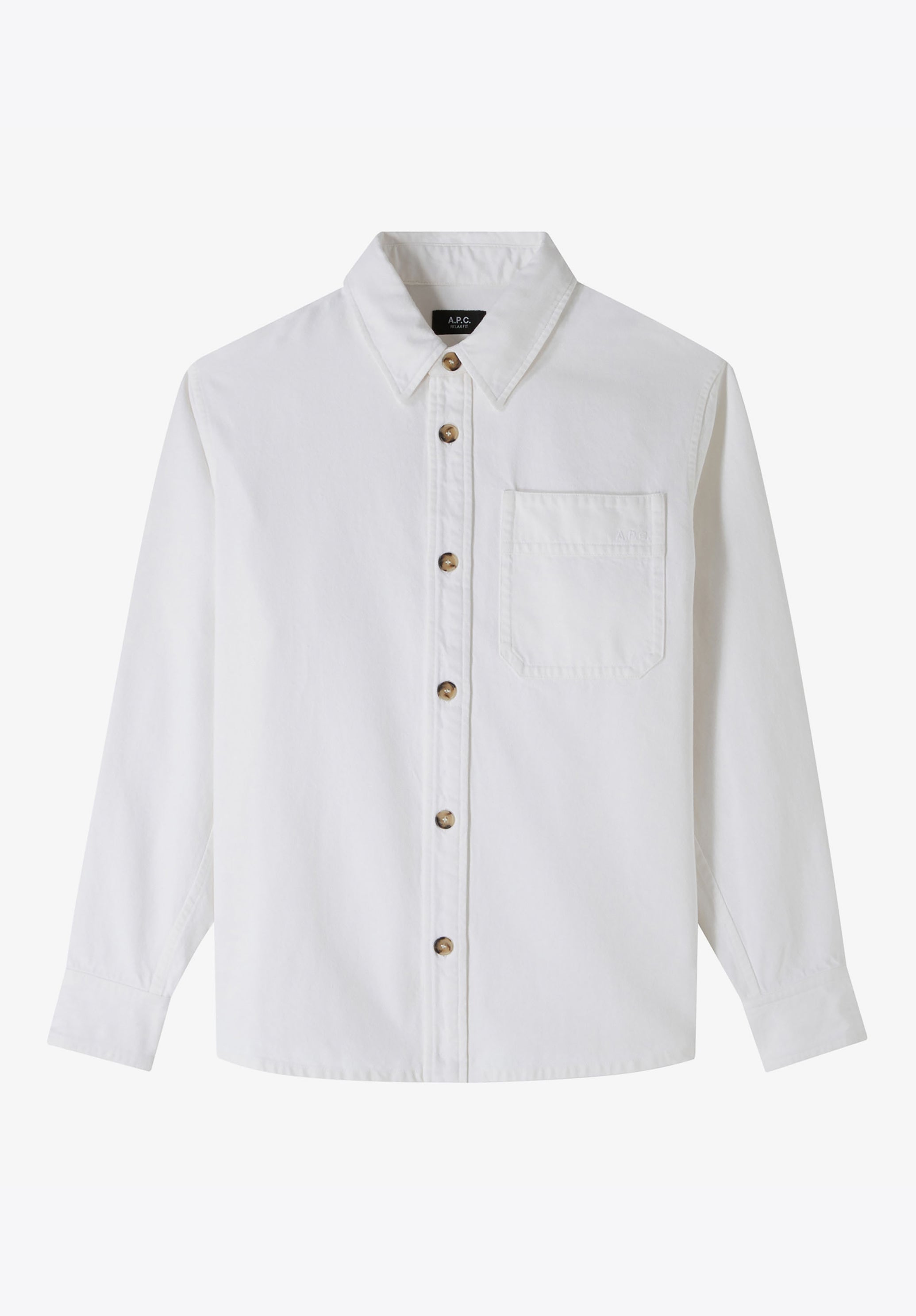 Basile Brodée Poitrine overshirt - 0