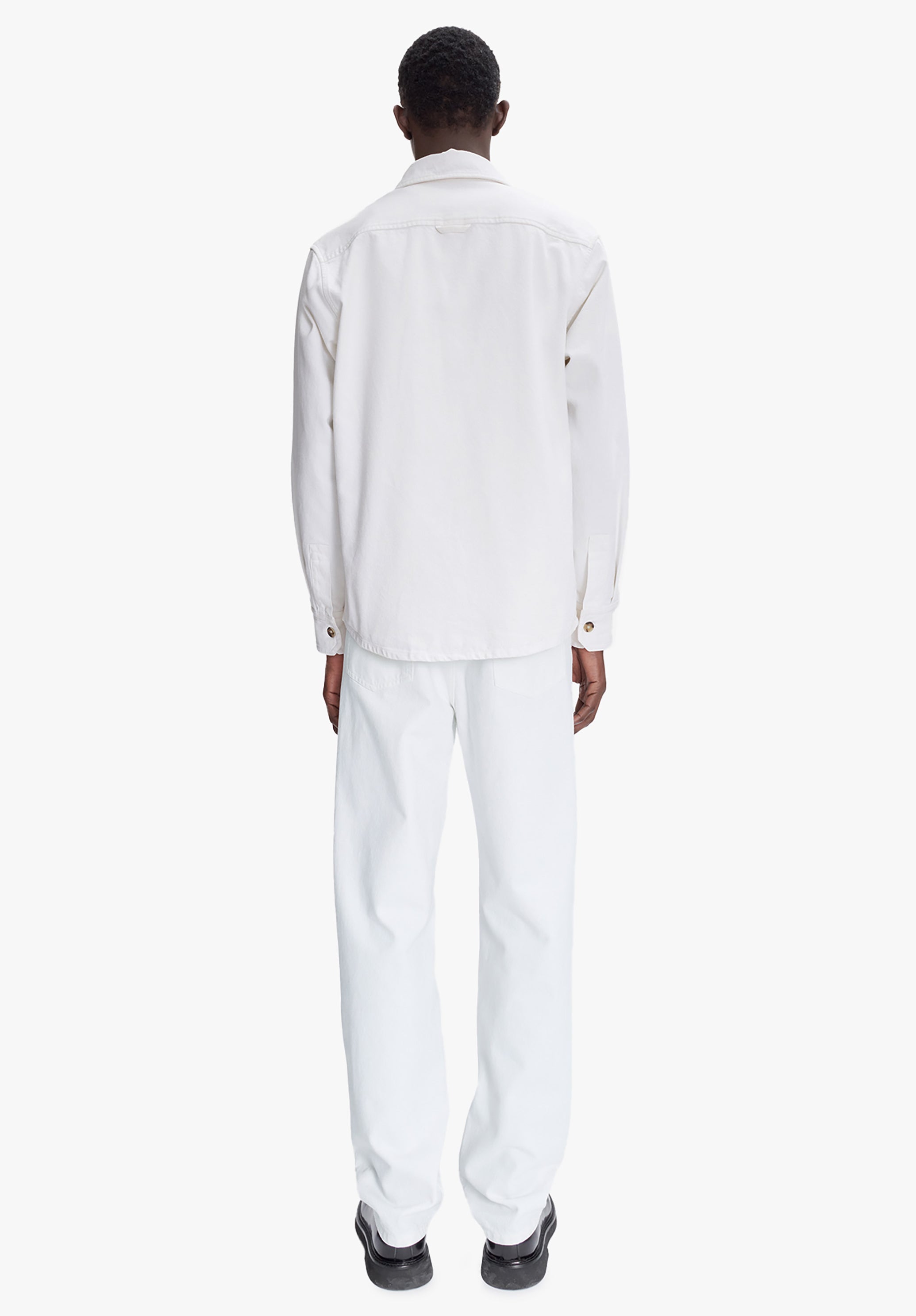 Basile Brodée Poitrine overshirt - 3