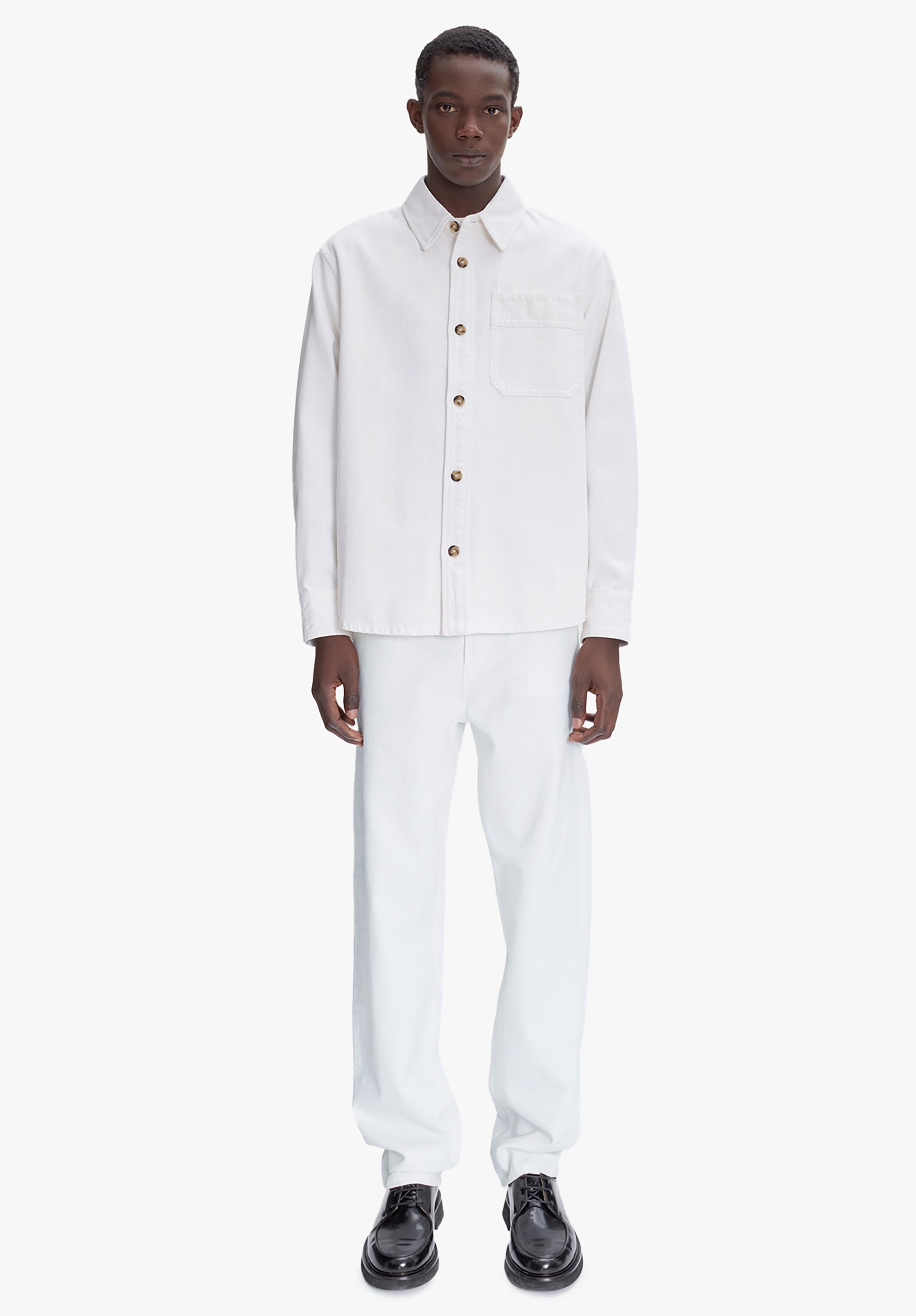 Basile Brodée Poitrine overshirt - 4