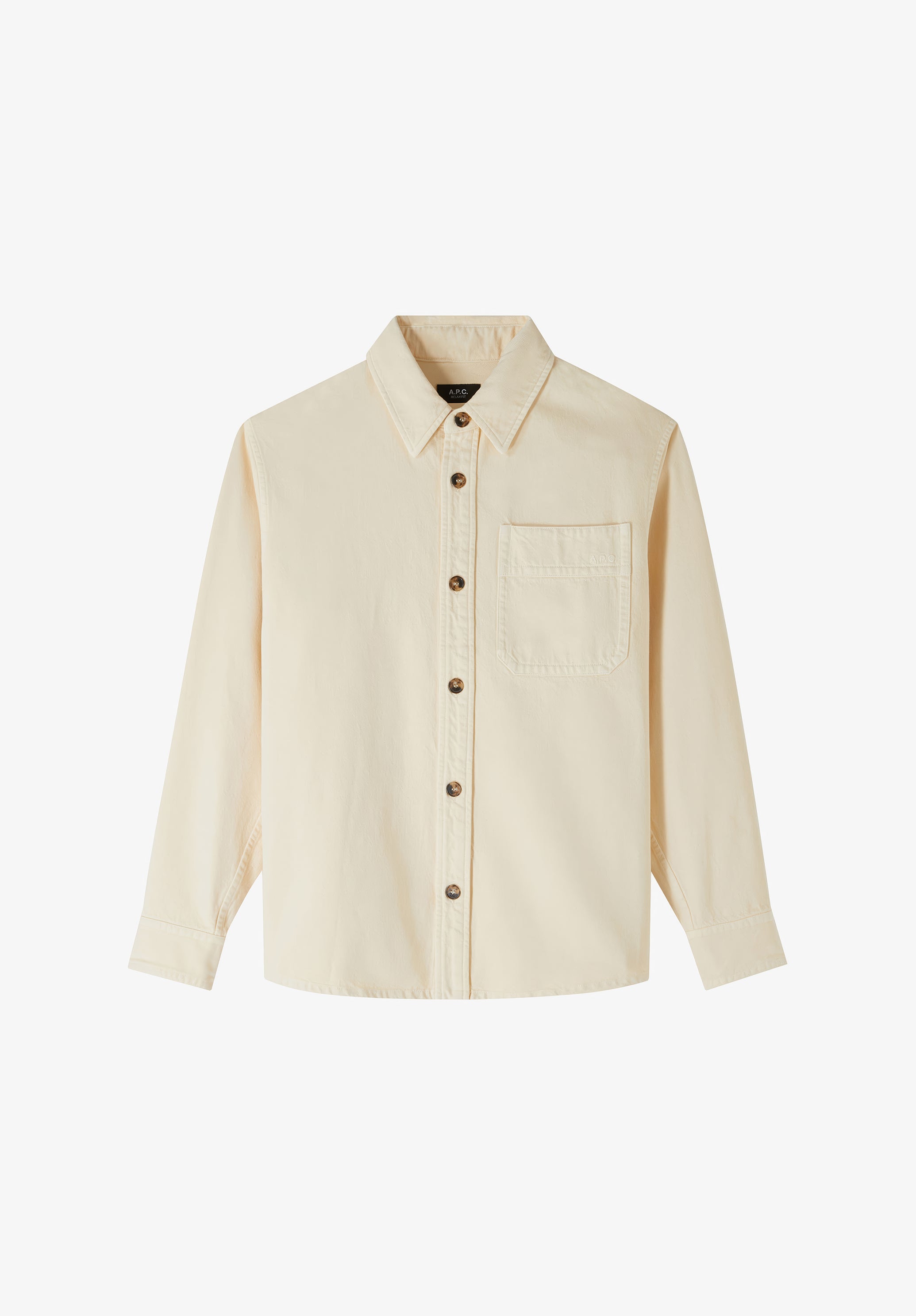 Basile Brodée Poitrine overshirt - 0