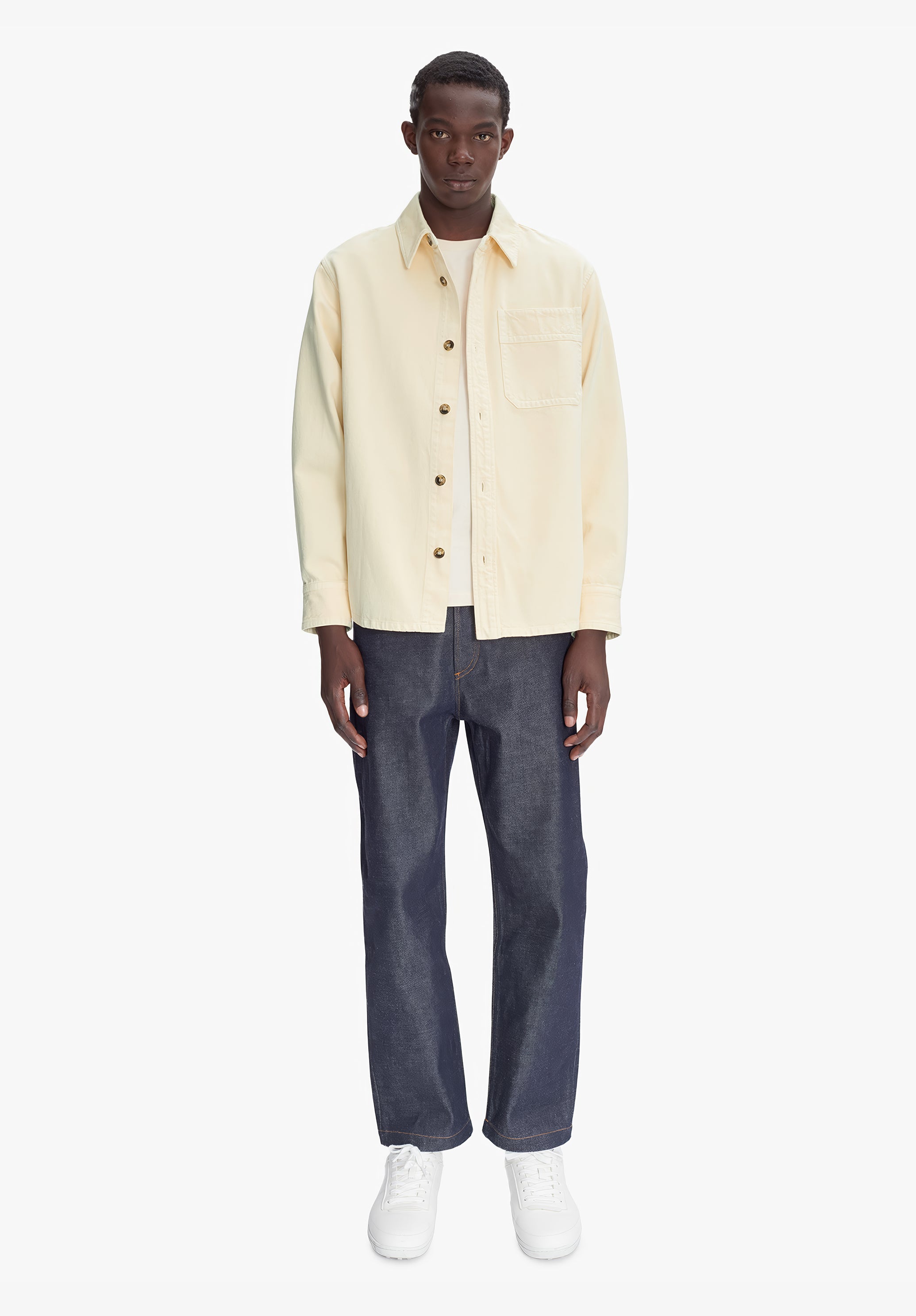 Basile Brodée Poitrine overshirt - 4