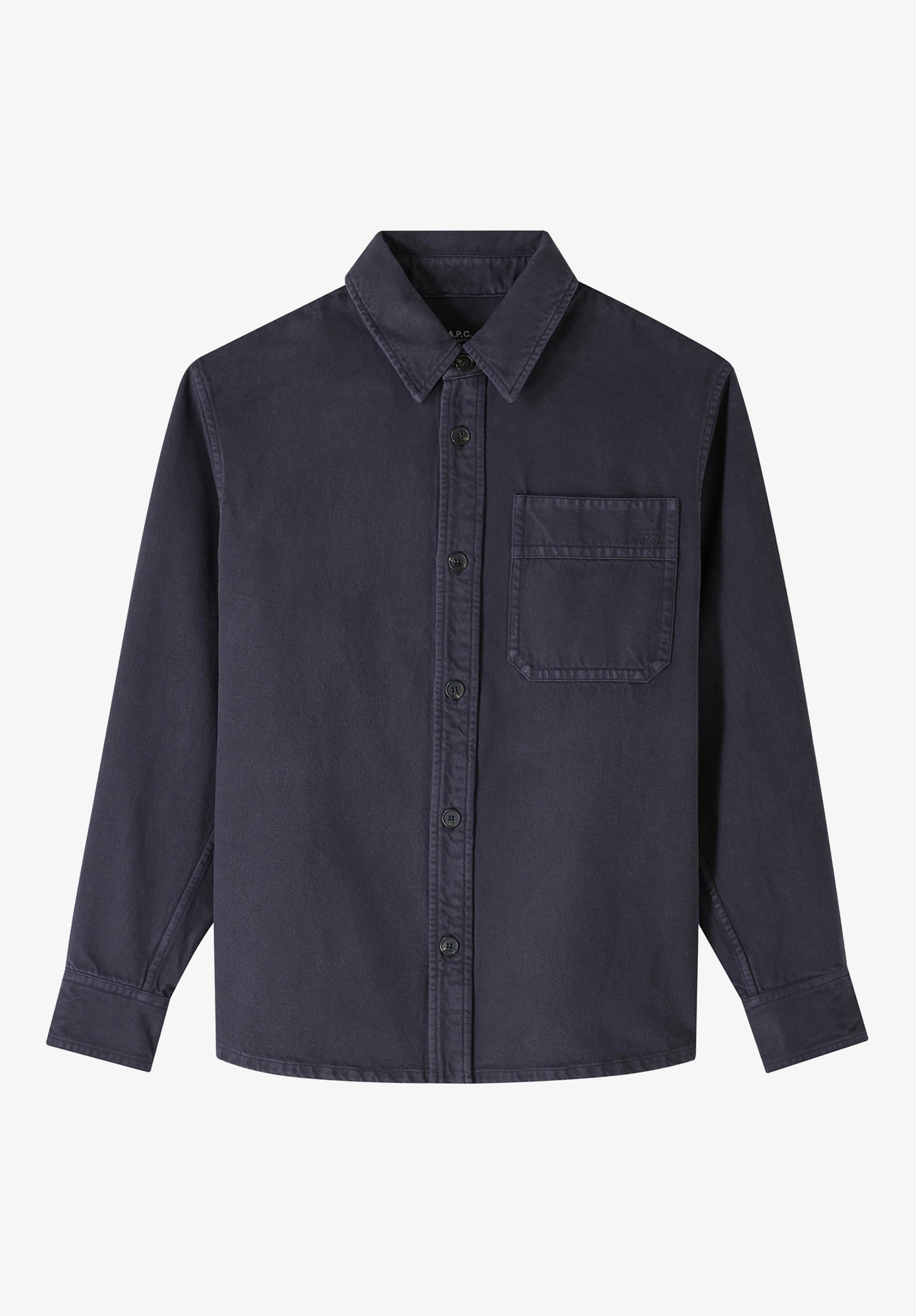 Basile Brodée Poitrine overshirt - 0