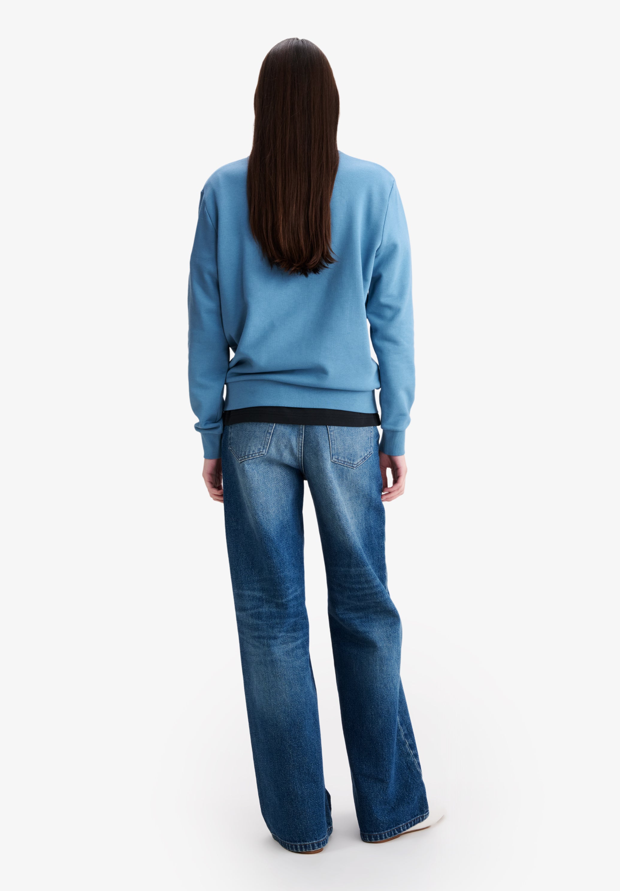Blue V.P.C. logo sweatshirt - 5
