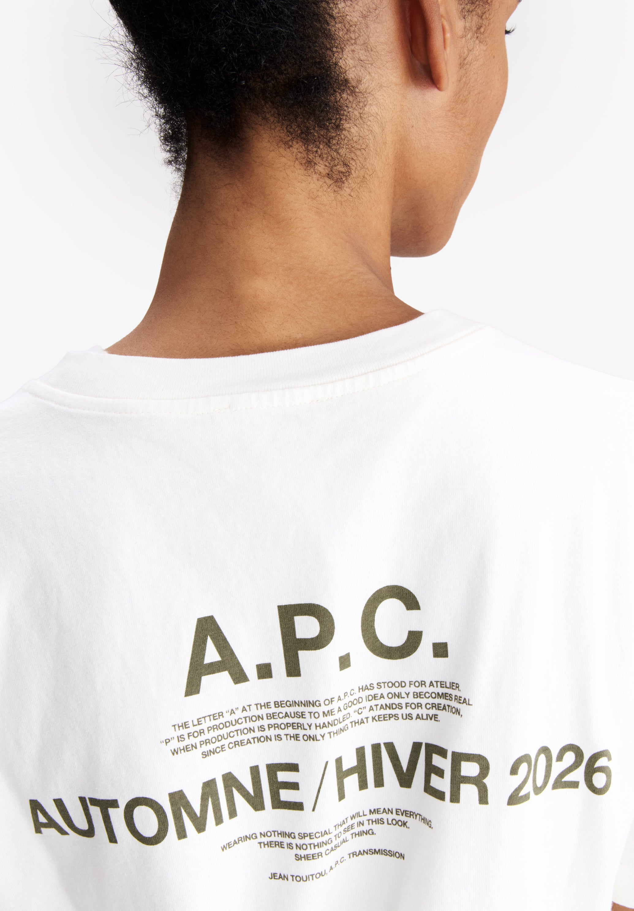 Off-white A.P.C. Autumn 26 t-shirt | A.P.C.