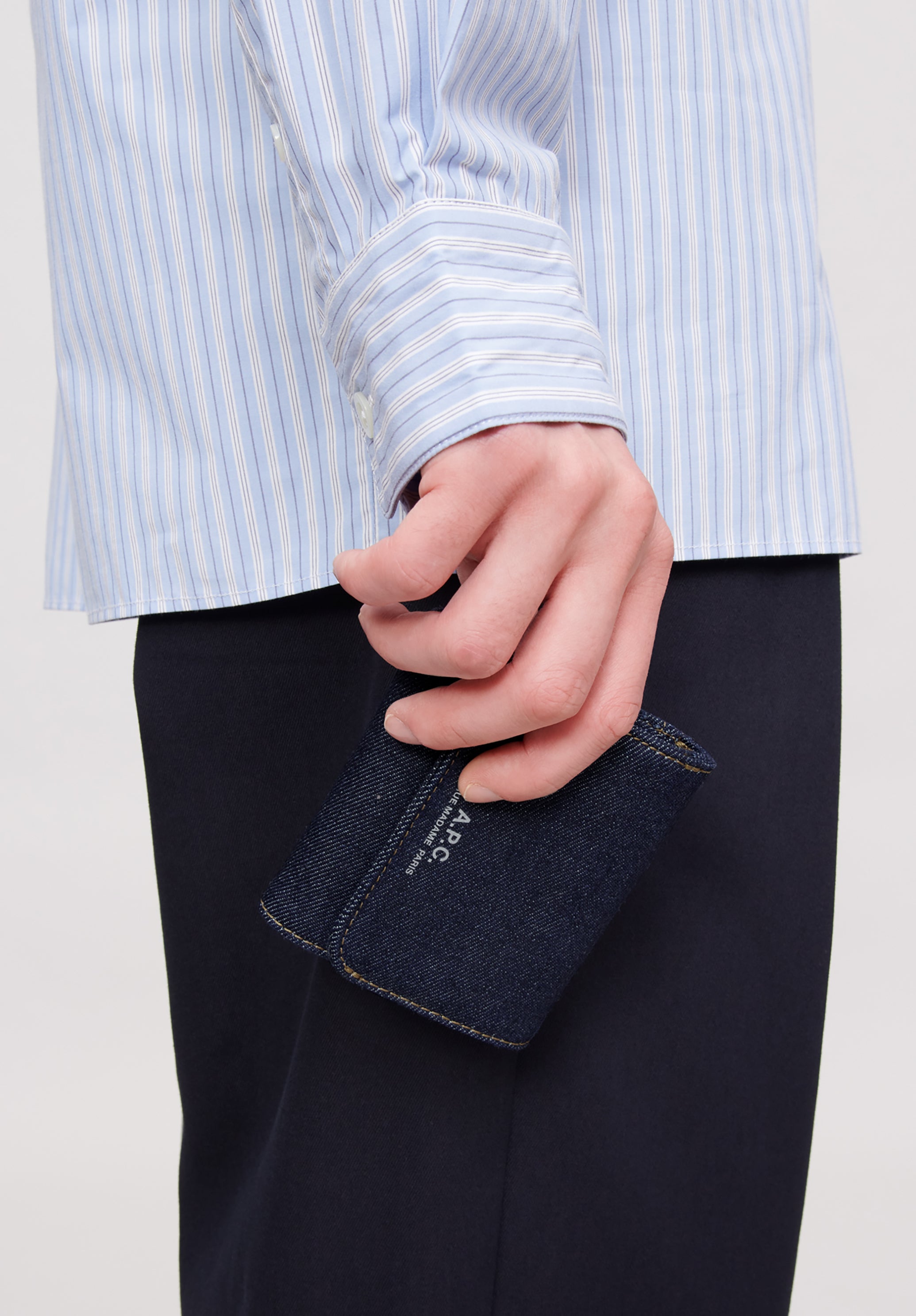 Denim Standard trifold wallet - 1