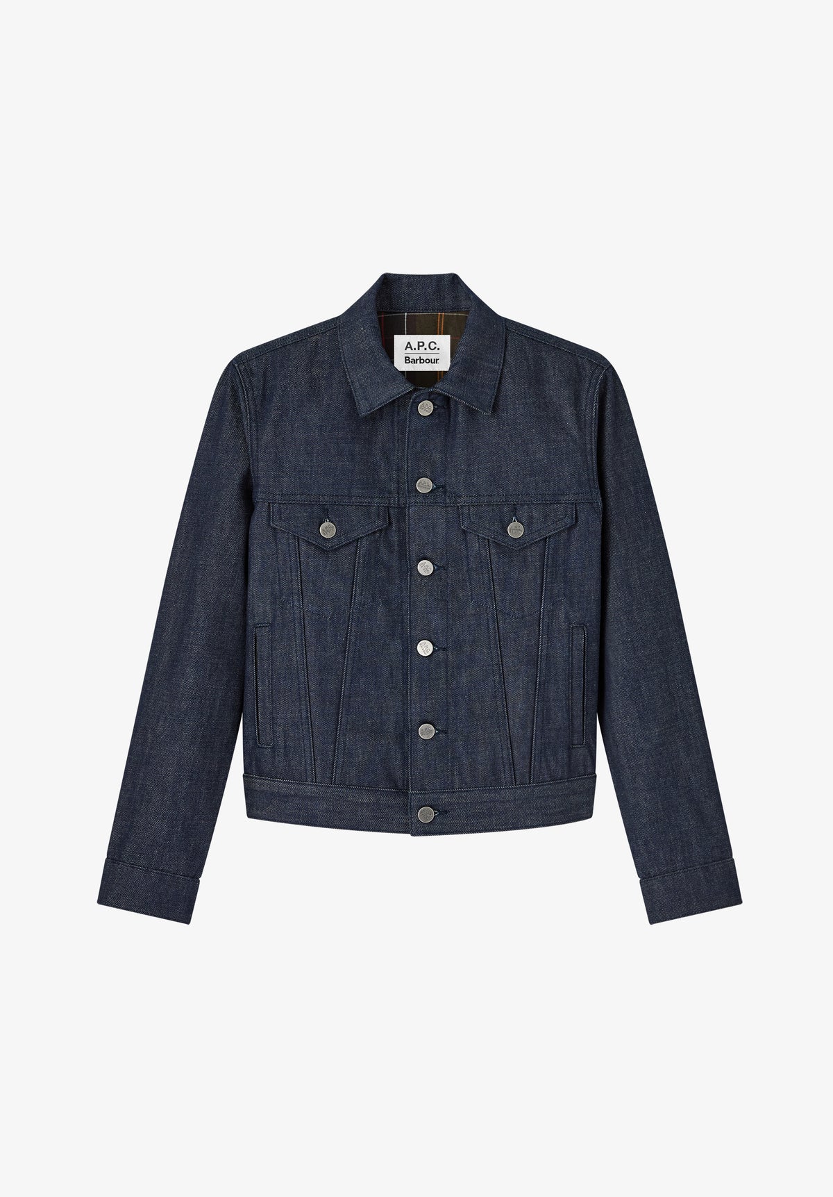 Trucker-Jeansjacke A.P.C X Barbour