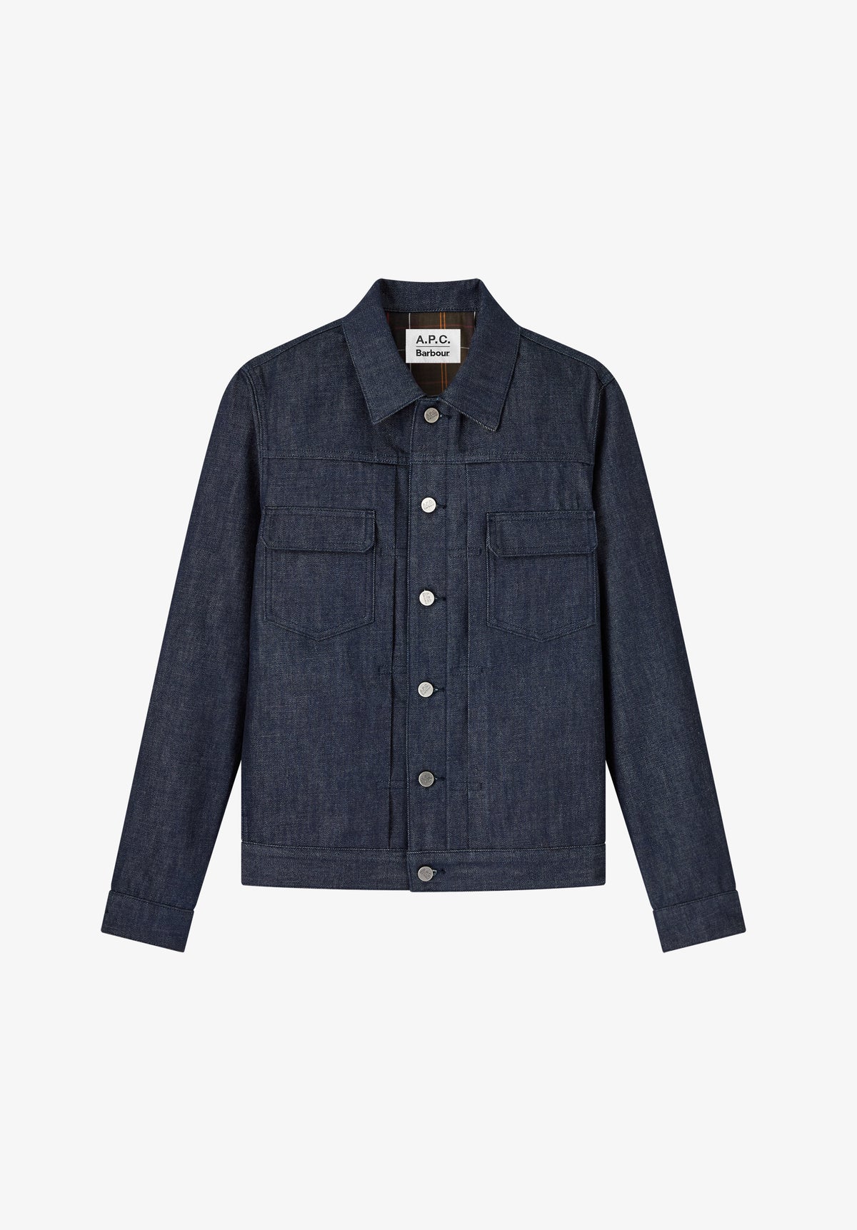 Trucker-Jeansjacke A.P.C X Barbour