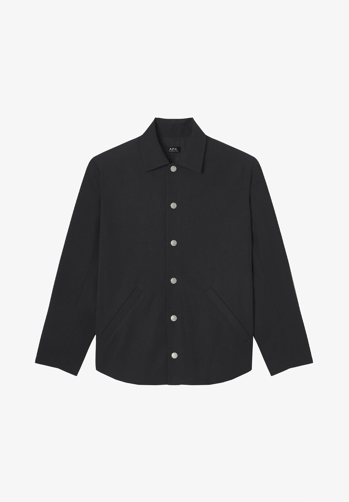 Schwarze Hemdjacke