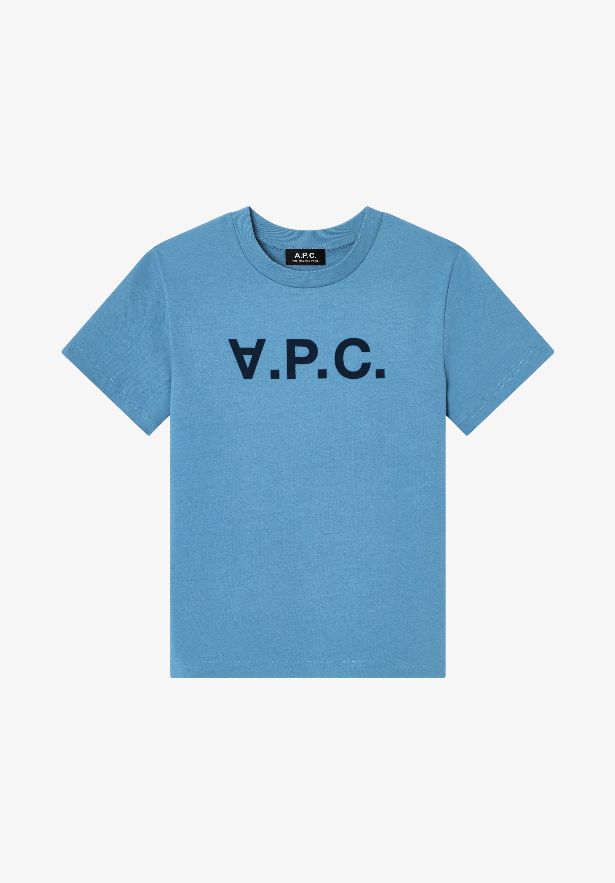 Blue V.P.C. logo T-shirt - 0