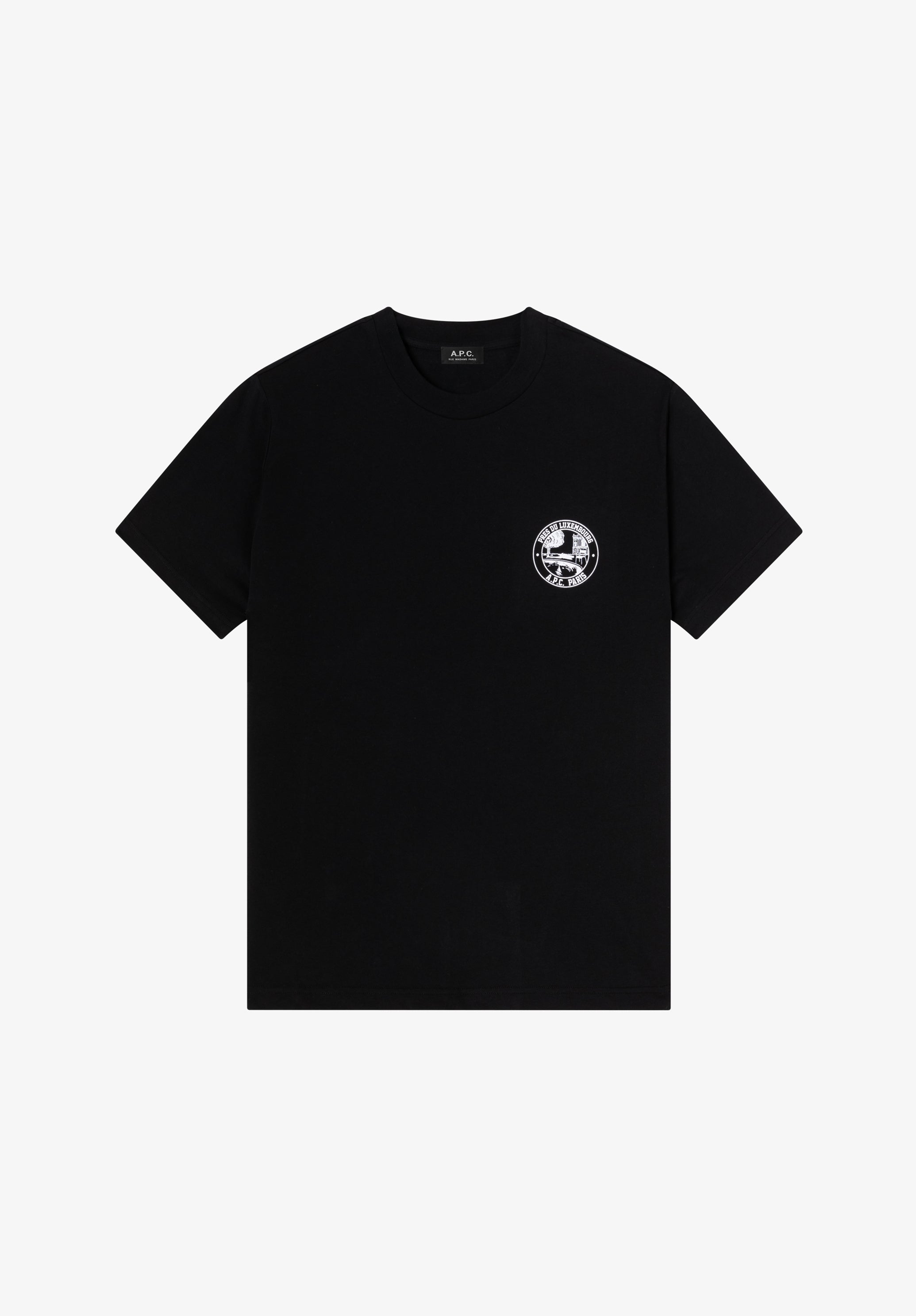 Black t-shirt with garden logo - 0