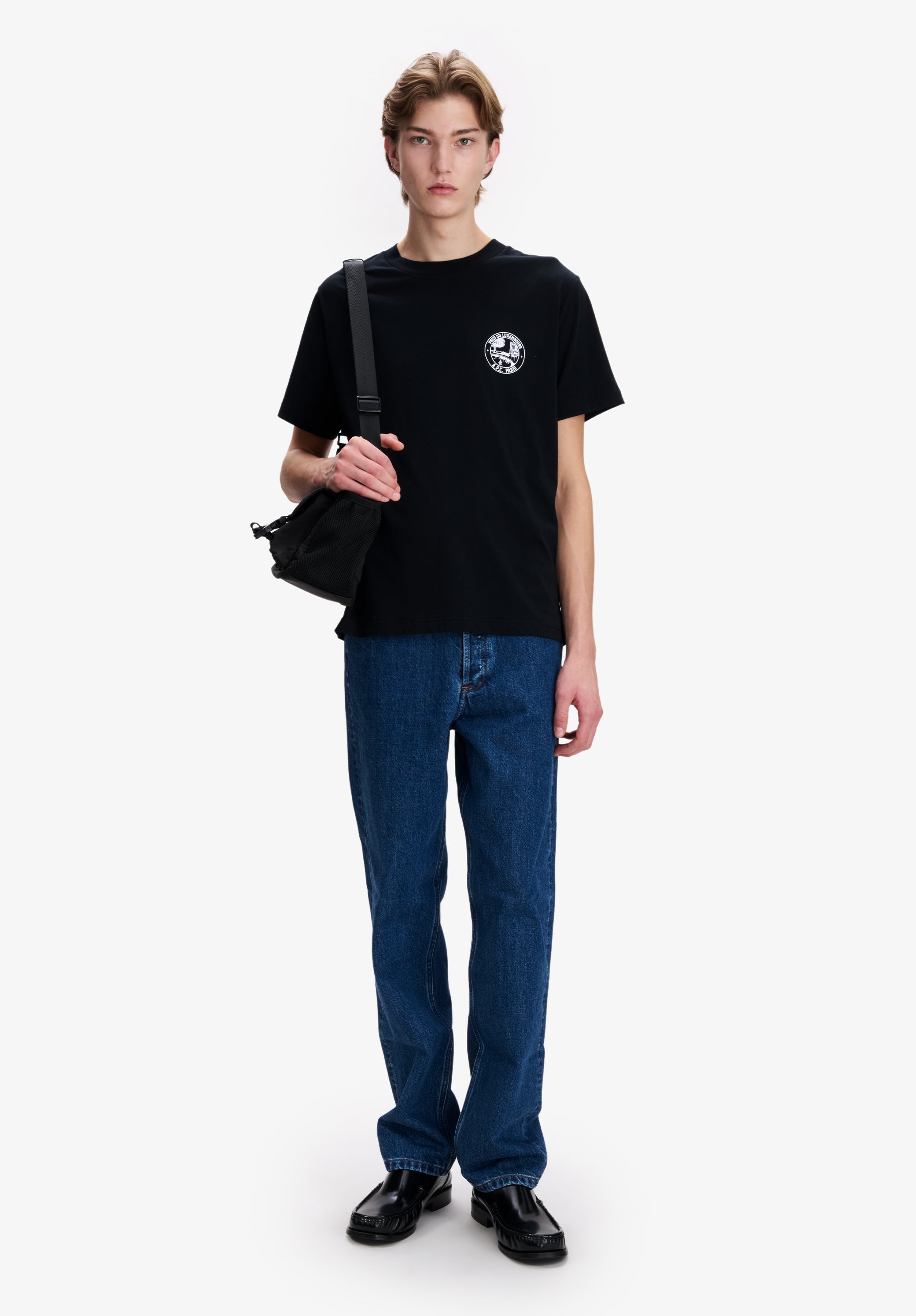 Black t-shirt with garden logo - 1