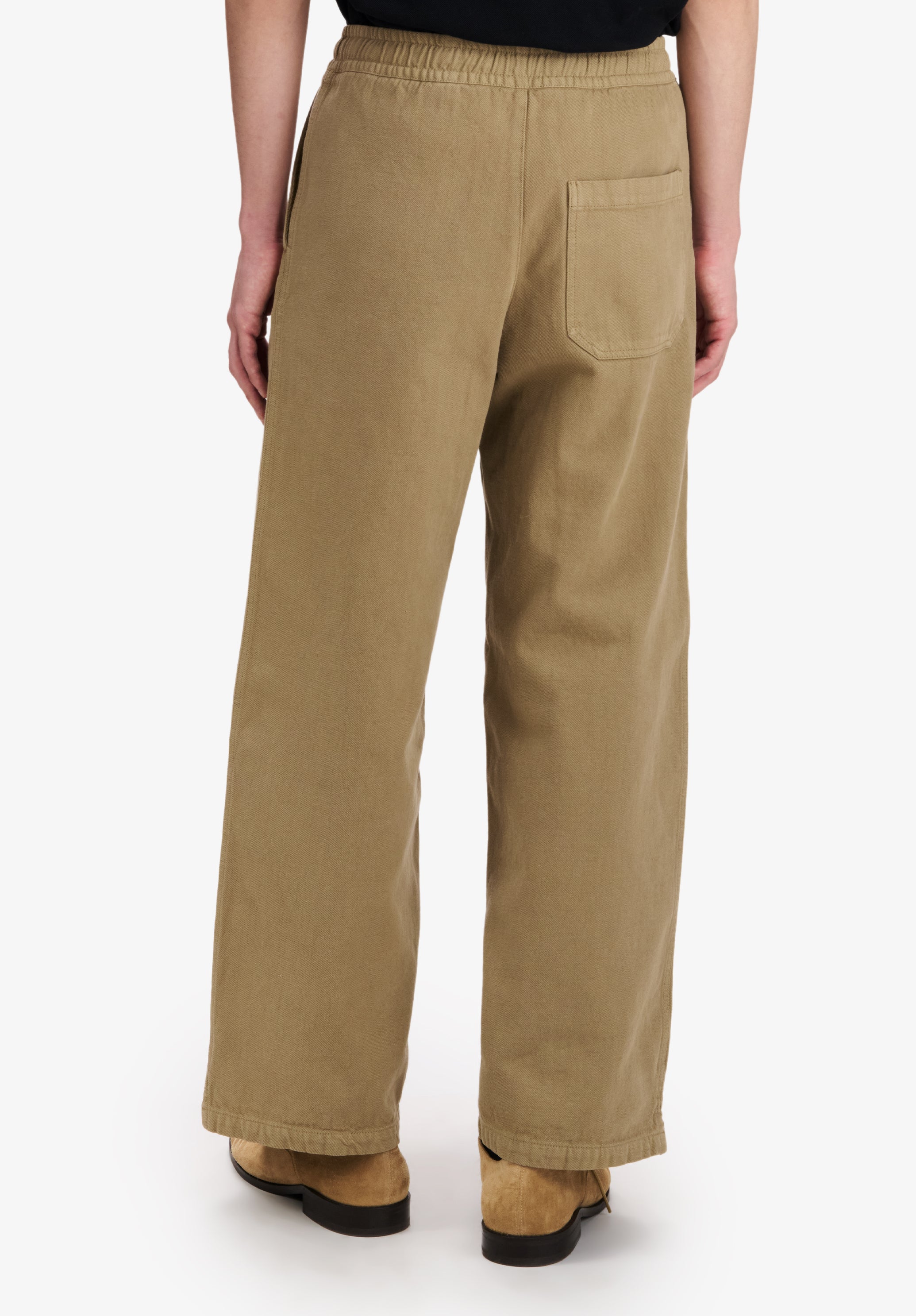 Dark beige workwear trousers - 4