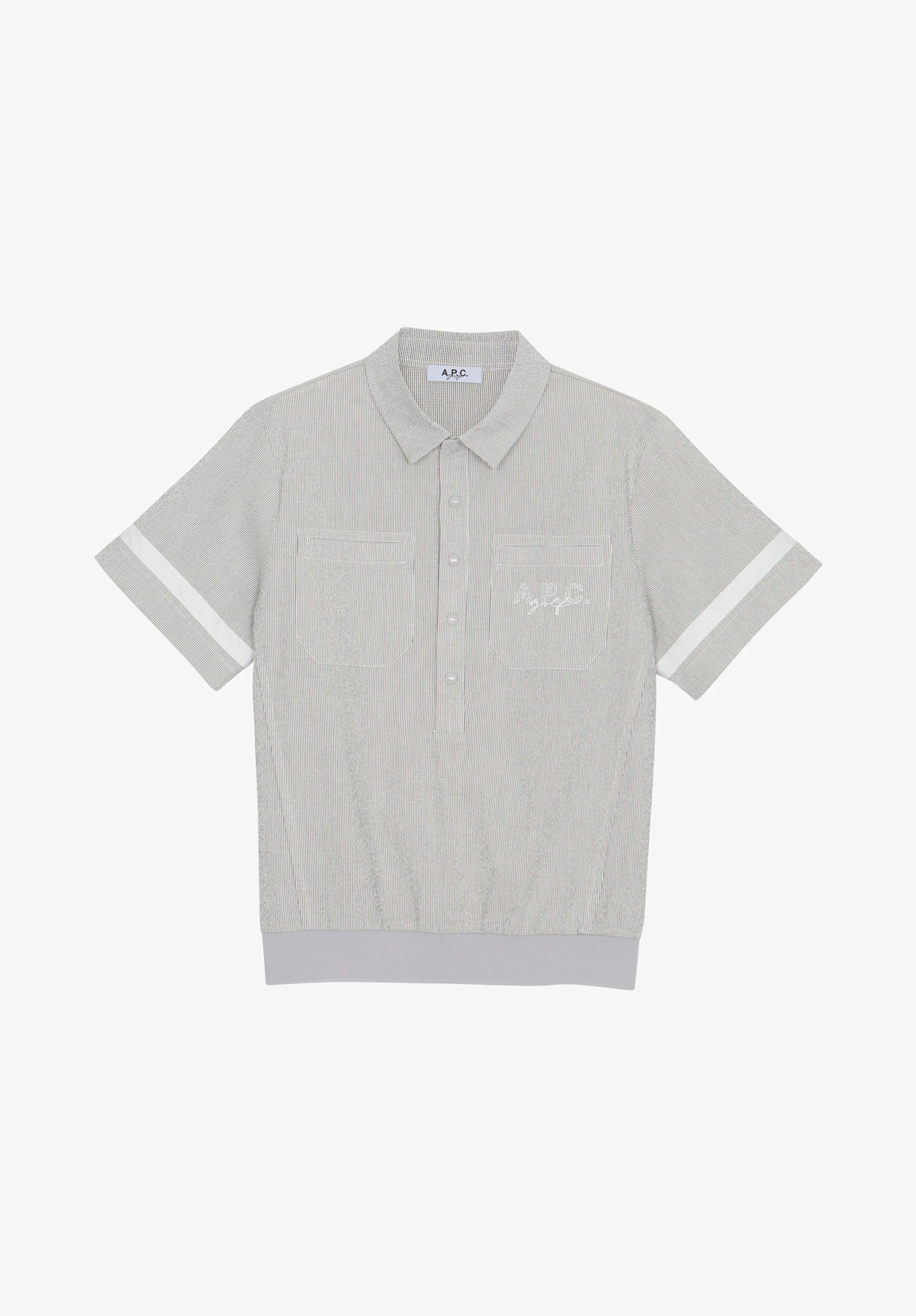 Seersucker Poloshirt A.P.C. Golf