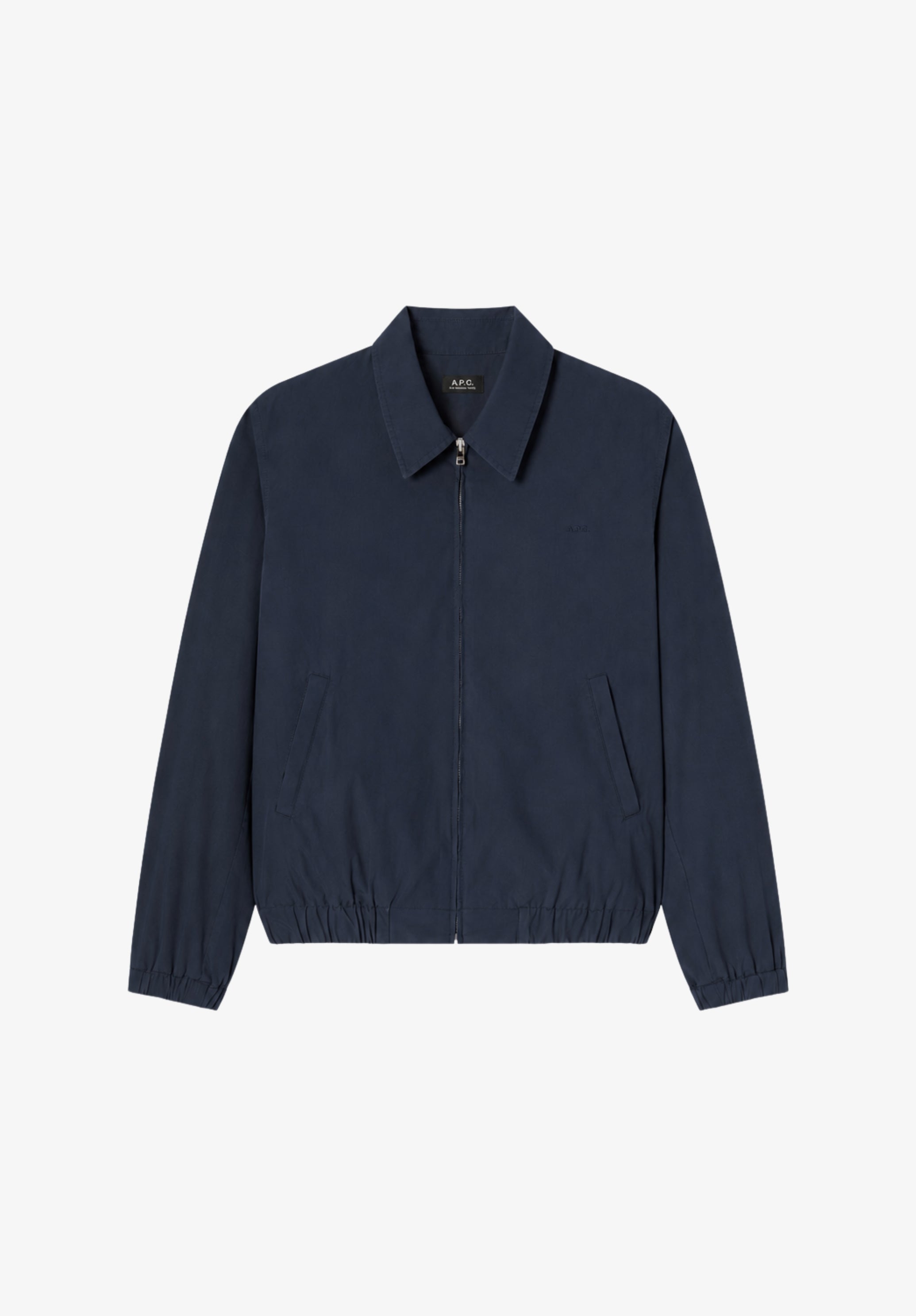Leichte marineblaue Baumwolljacke