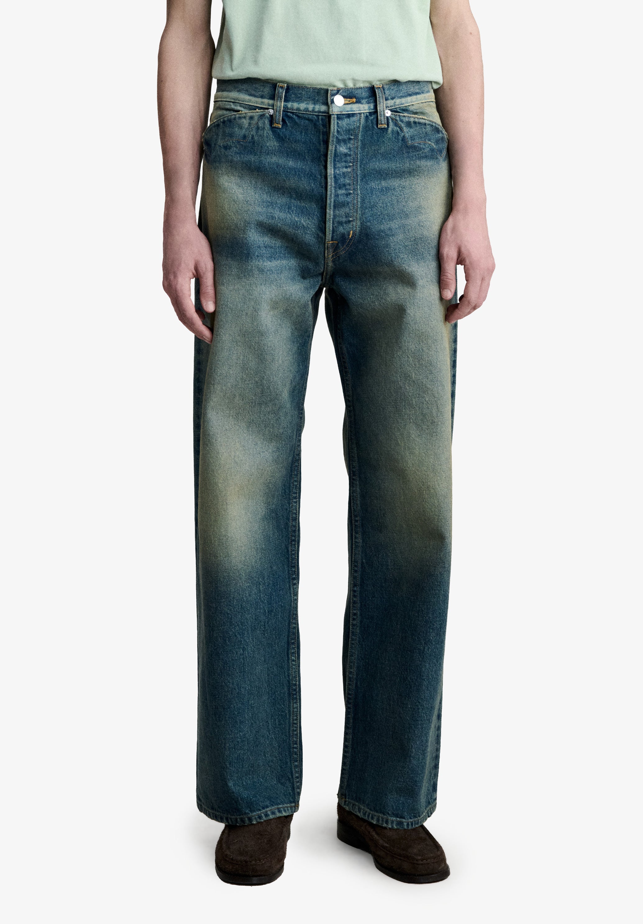 A.P.C. x Brain Dead Type 00 Selvedge-Denim-Hose