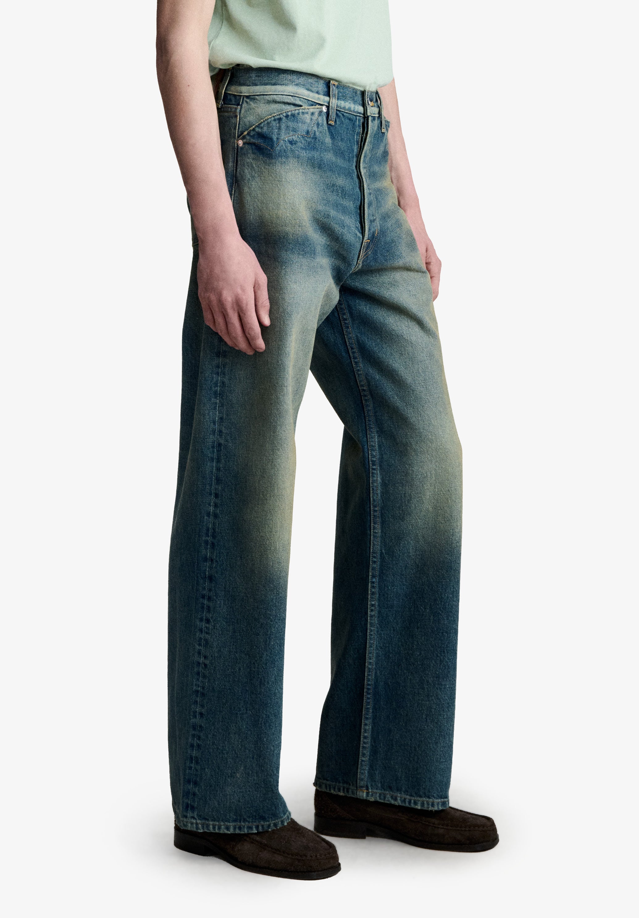 A.P.C. x Brain Dead Type 00 Selvedge-Denim-Hose