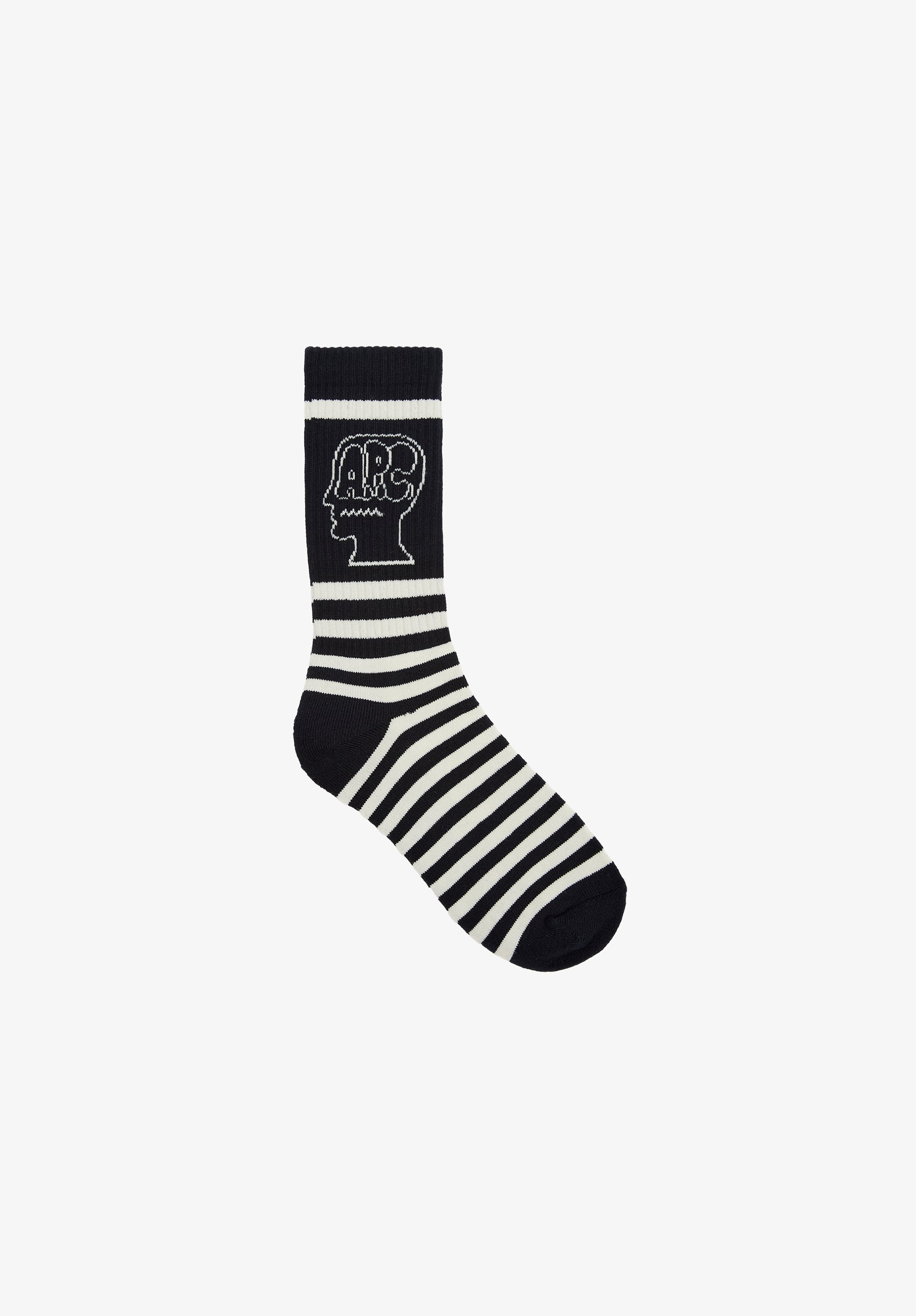 A.P.C. x Brain Dead Gestreifte Socken
