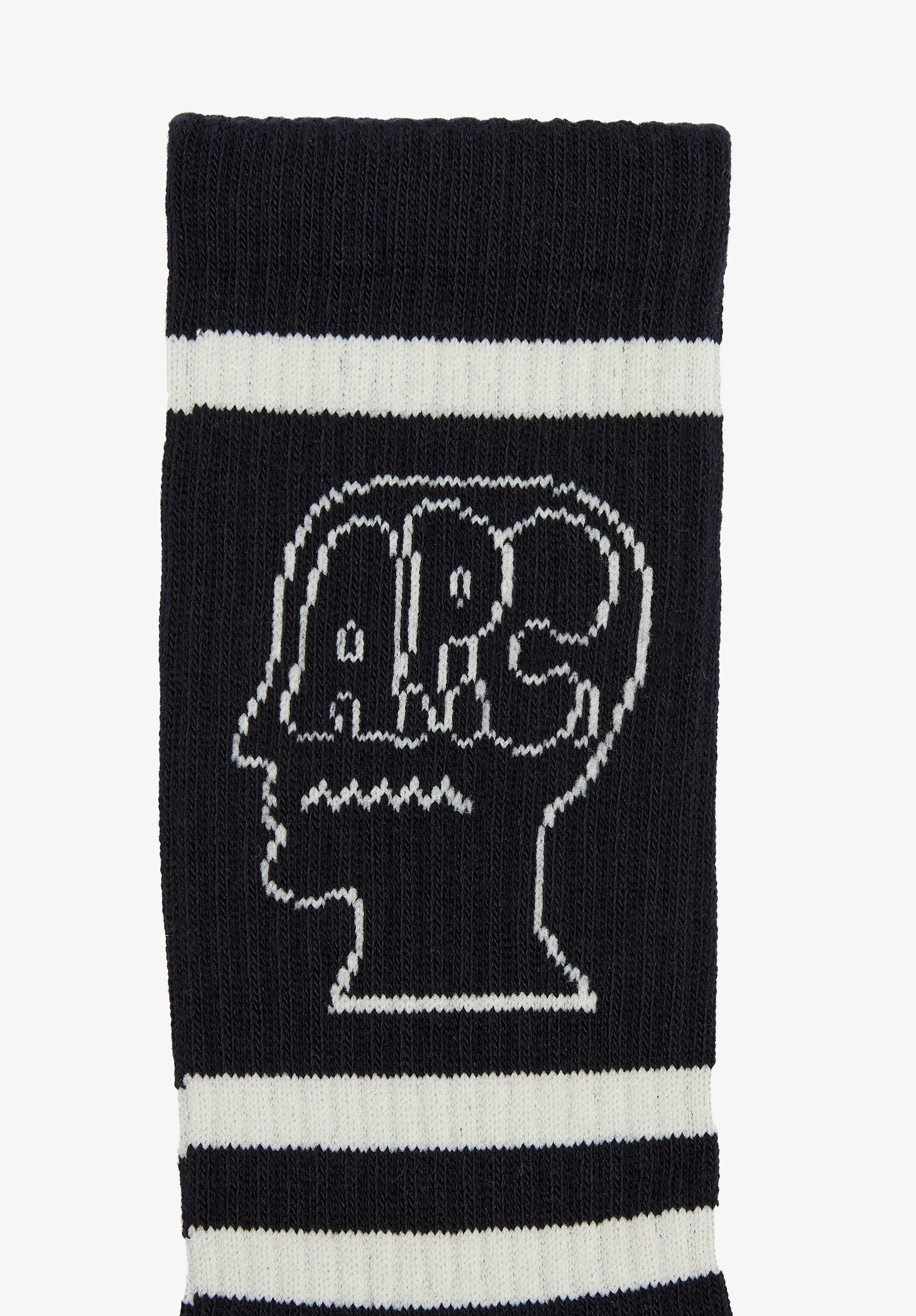 A.P.C. x Brain Dead Gestreifte Socken