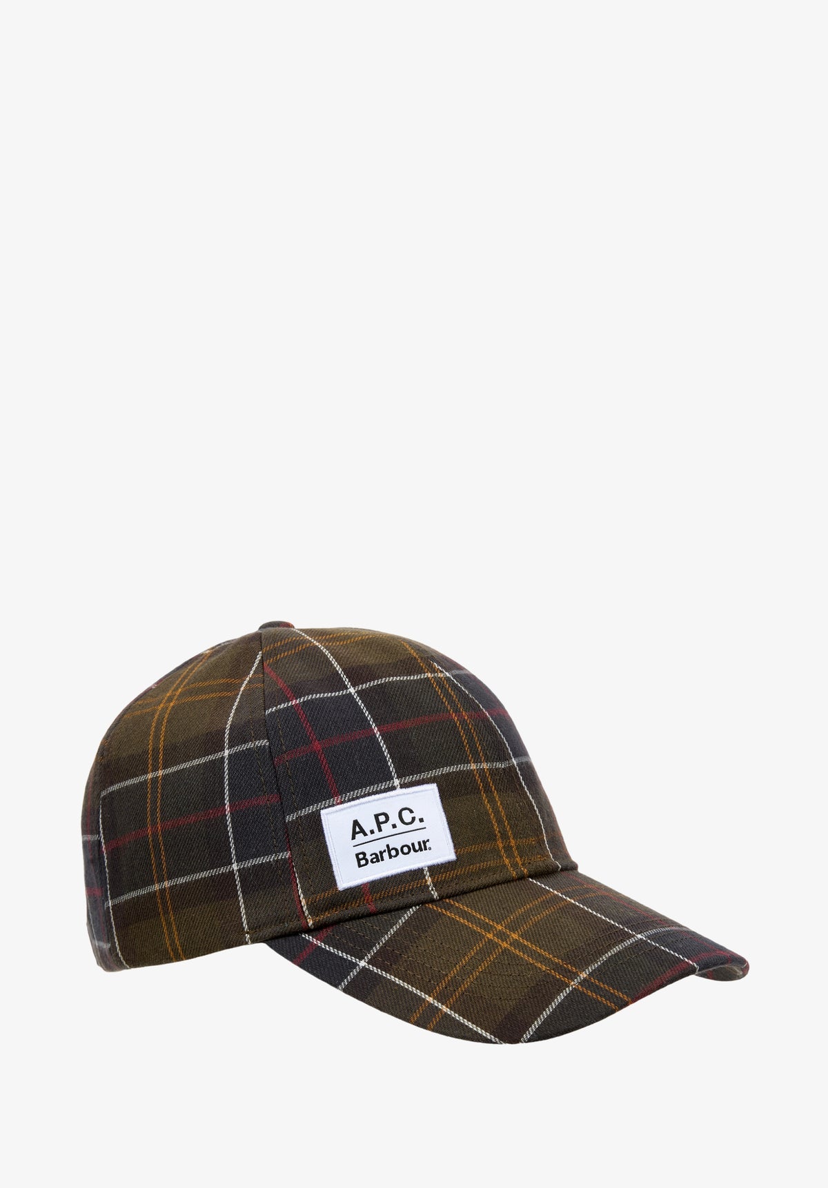 Casquette tartan A.P.C X Barbour