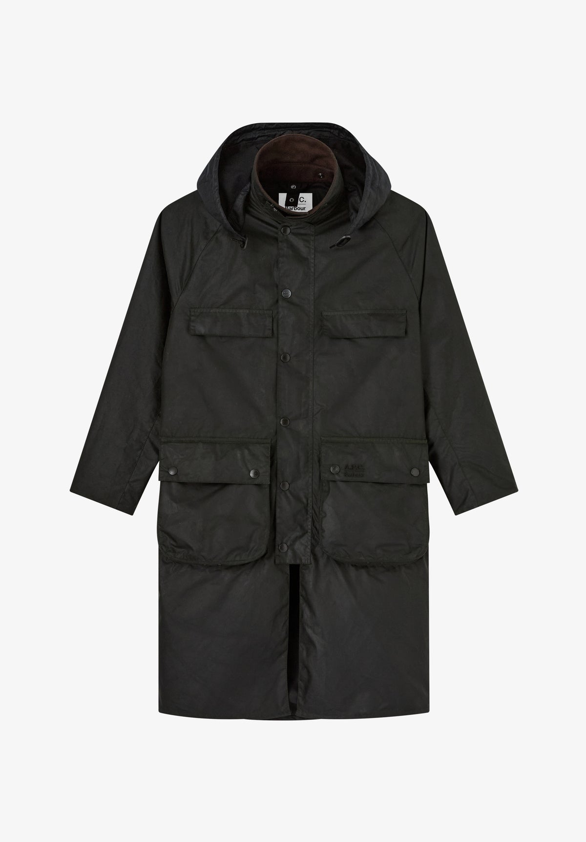 Long Sugarlump Bedale Wachsjacke A.P.C X Barbour