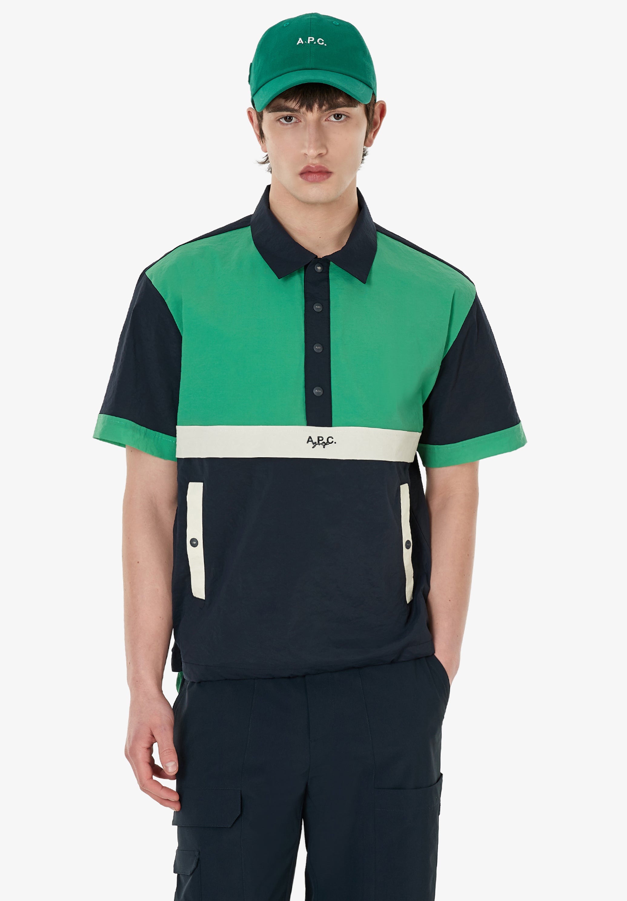Short sleeve windbreaker jacket A.P.C. Golf - 7