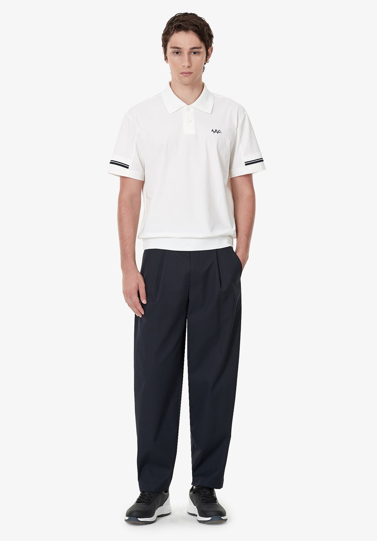 Knitted Polo Shirt - 1