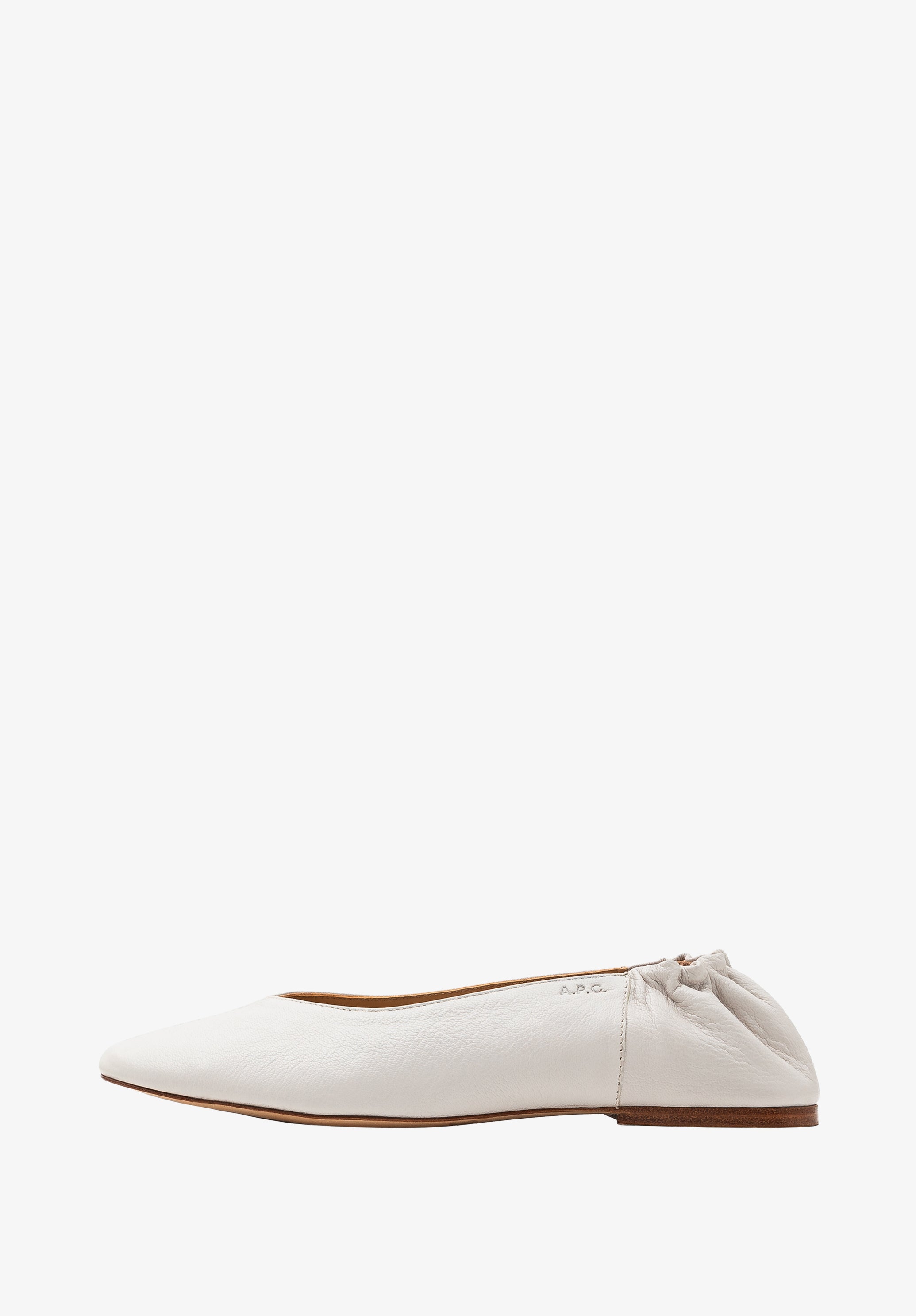 Smooth leather ballet flats - 0