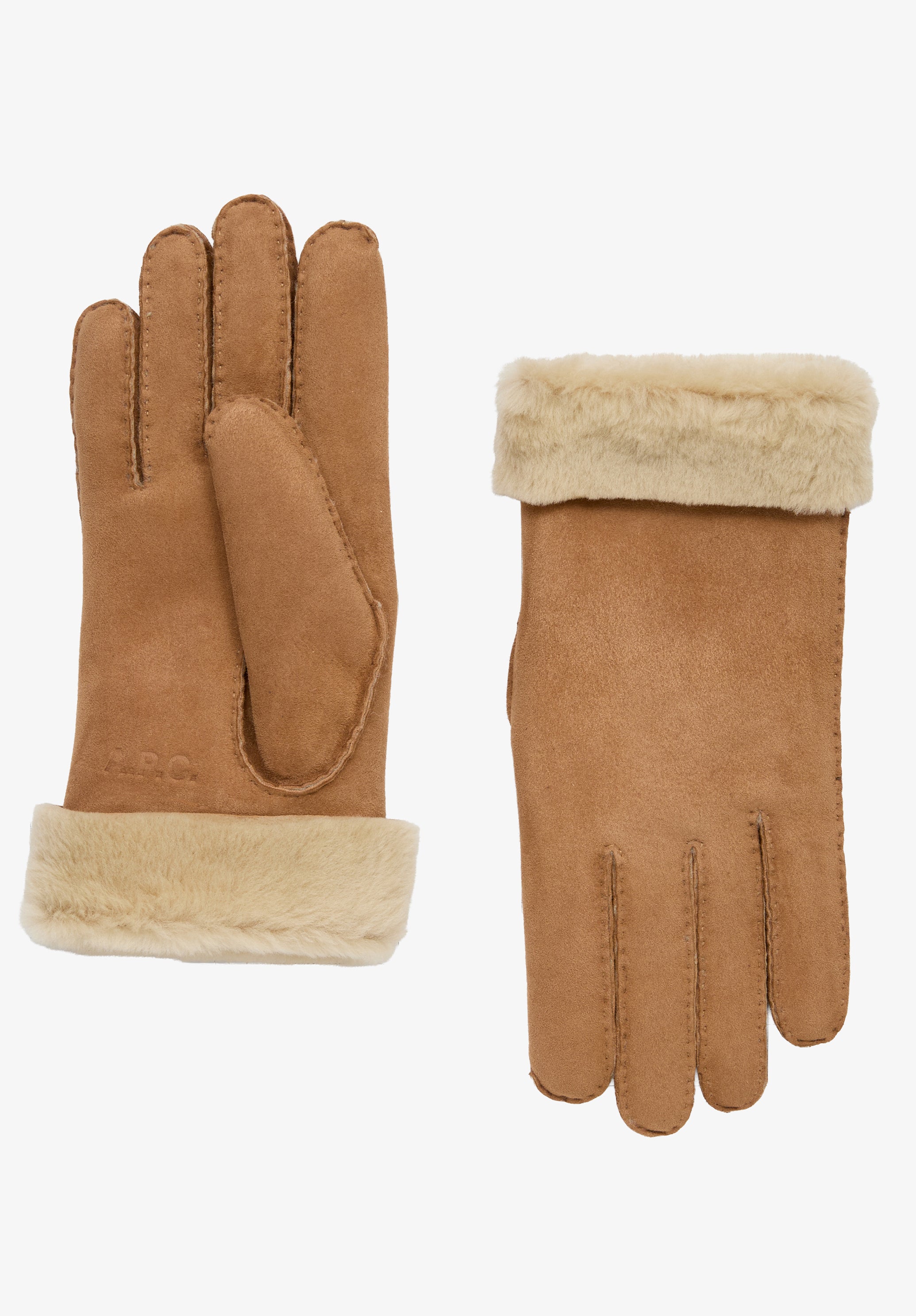 Suede gloves - 0