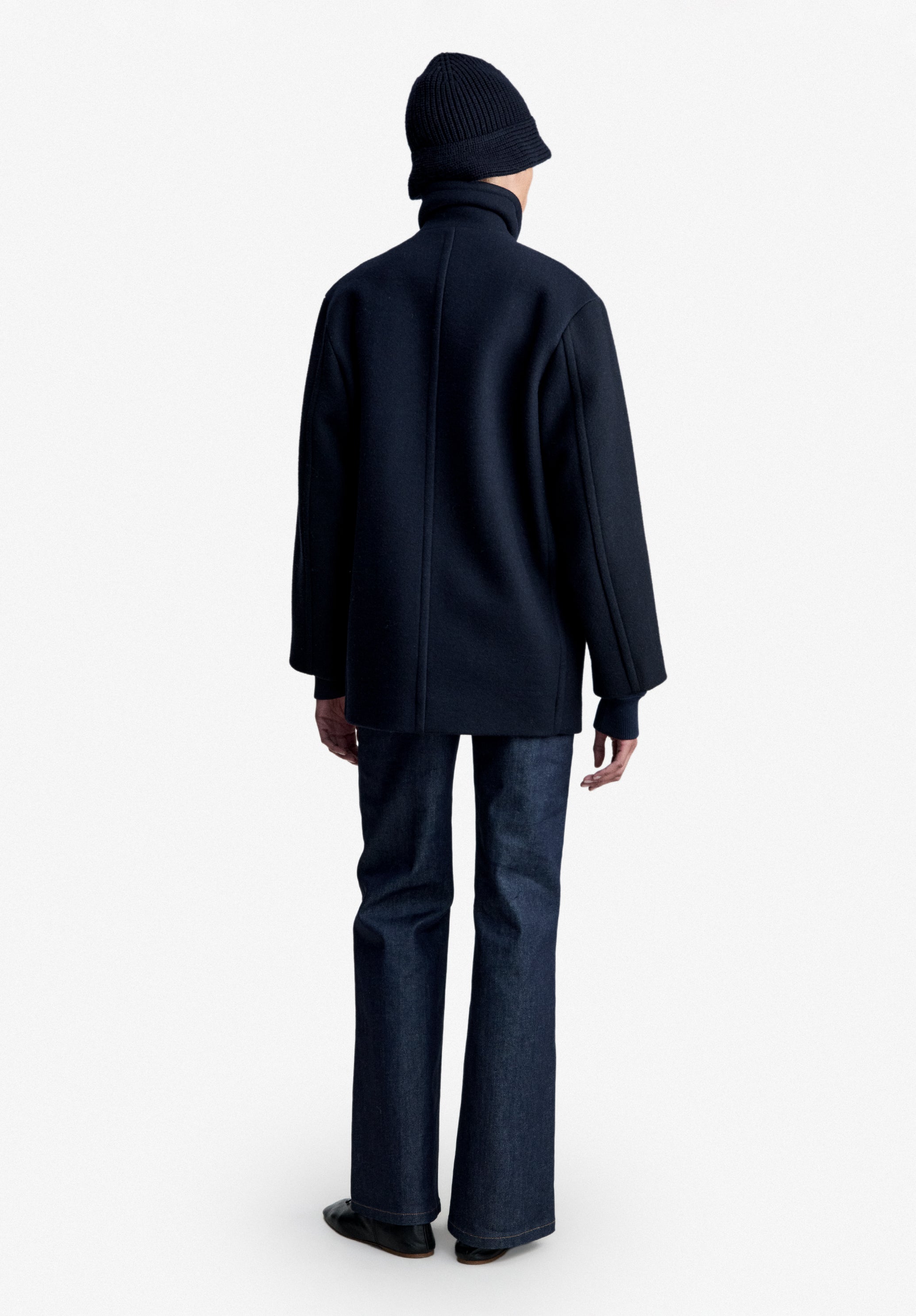 Recycled wool pea coat | A.P.C.