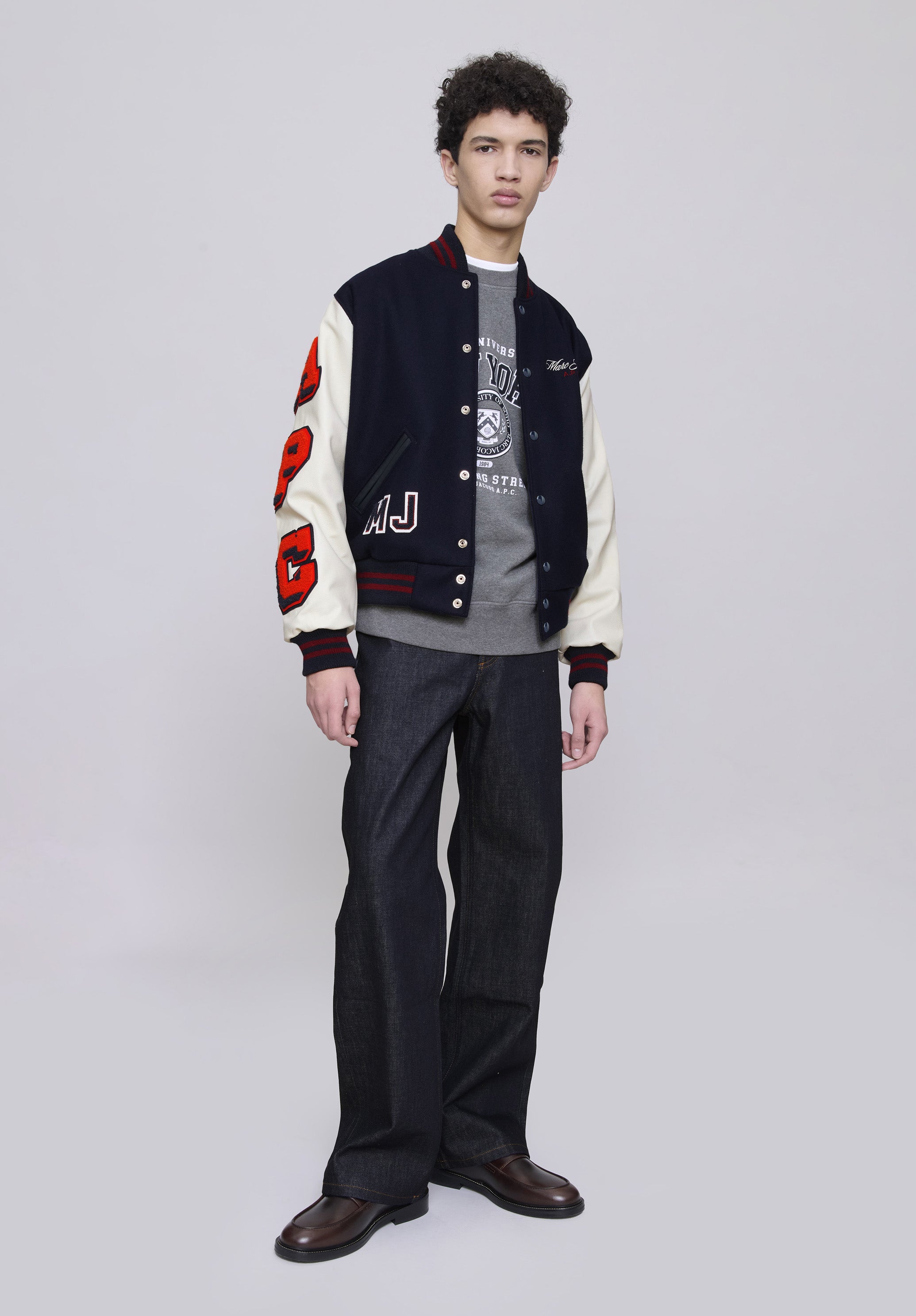 A.P.C. x Marc Jacobs. The Varsity Jacket